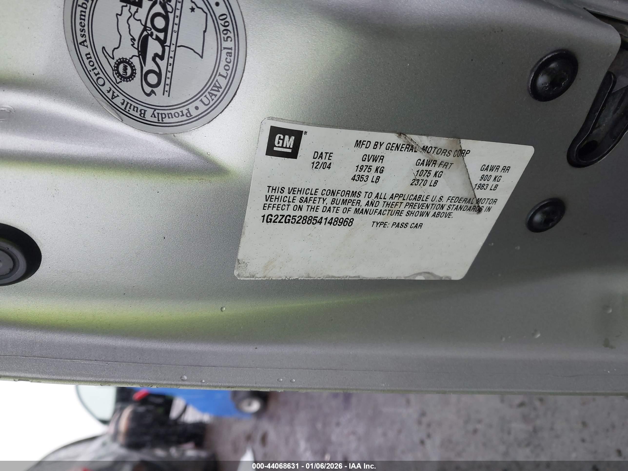 PONTIAC G6 image 9