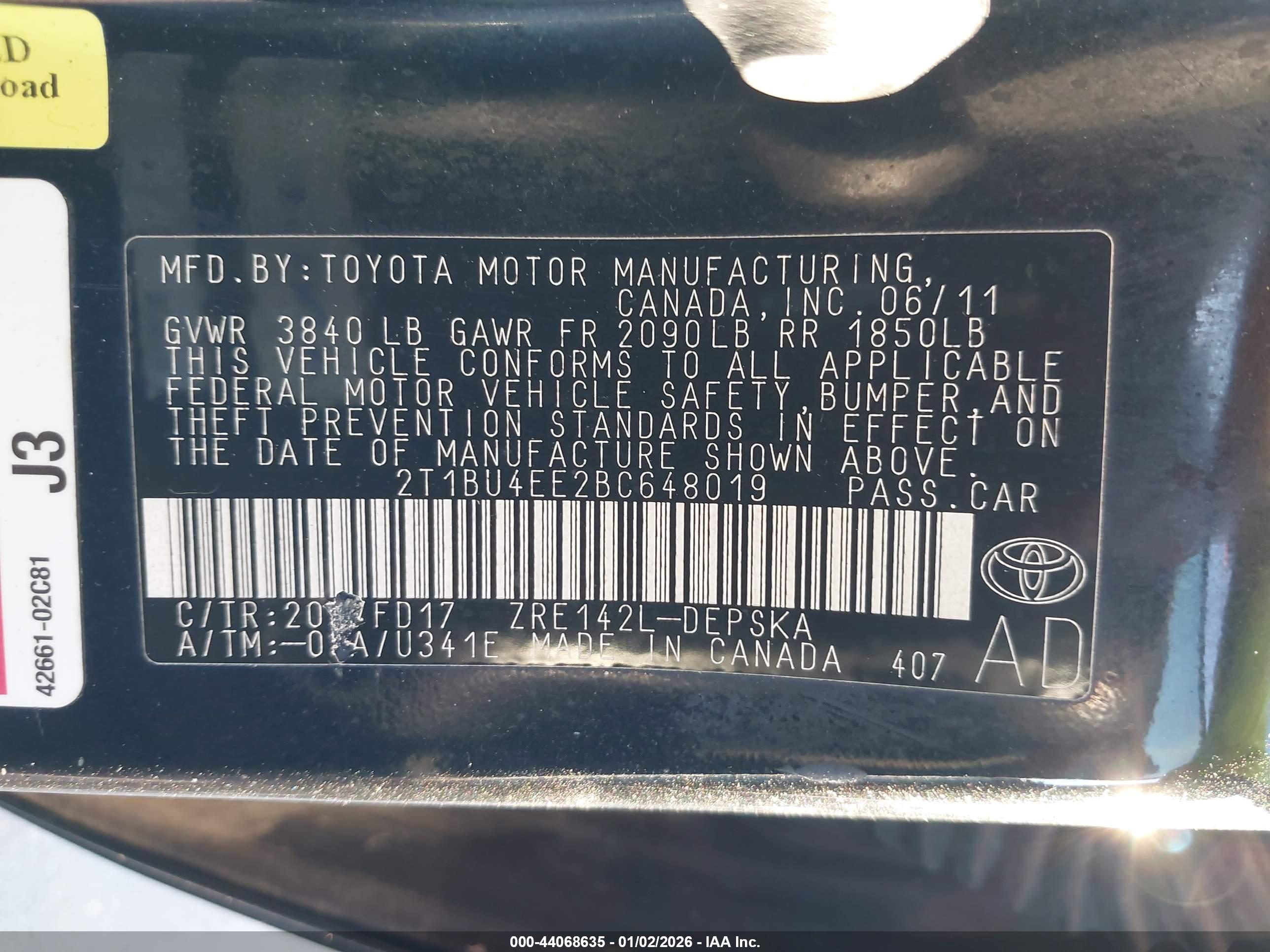 TOYOTA COROLLA image 9