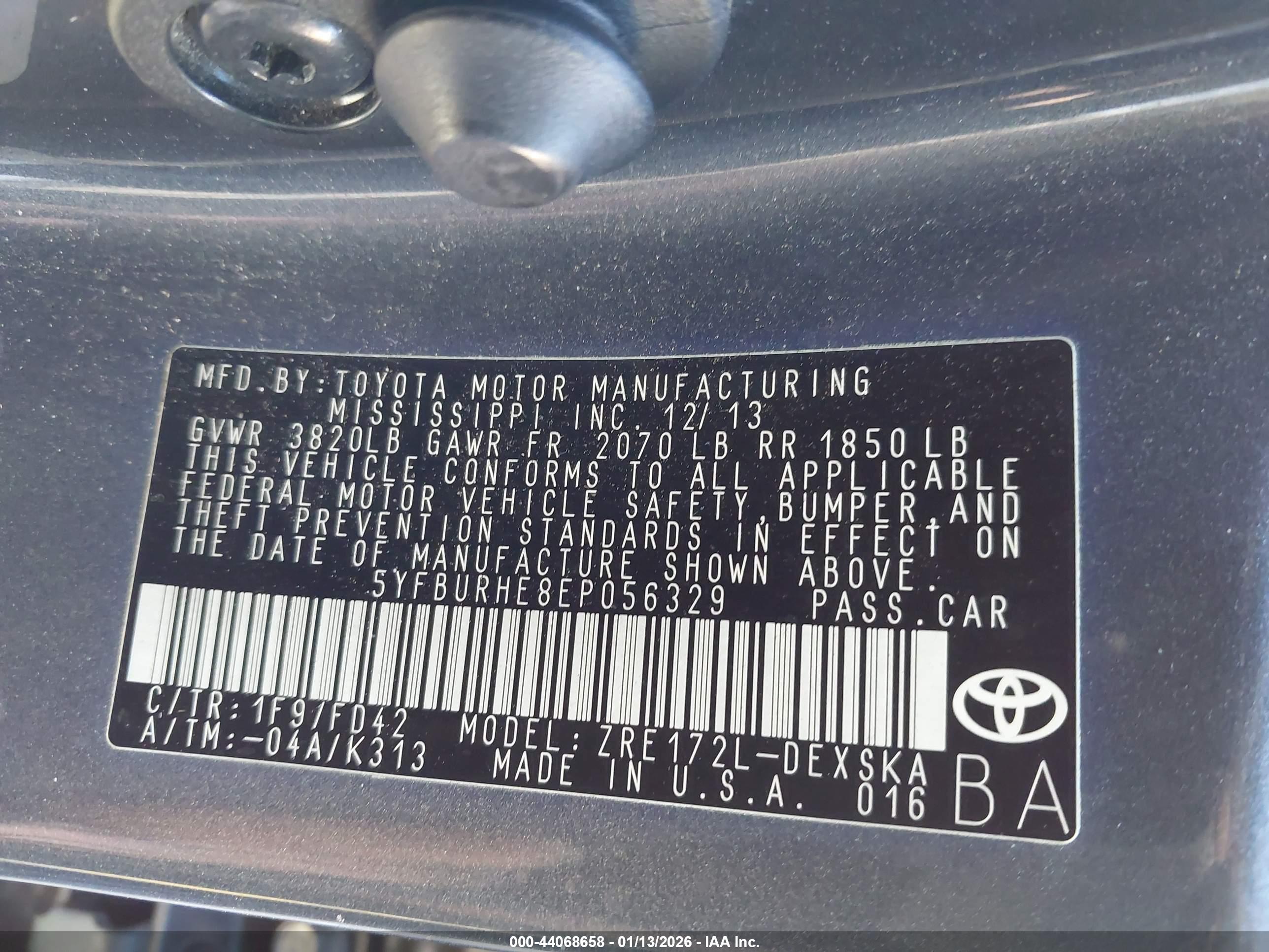 TOYOTA COROLLA image 9
