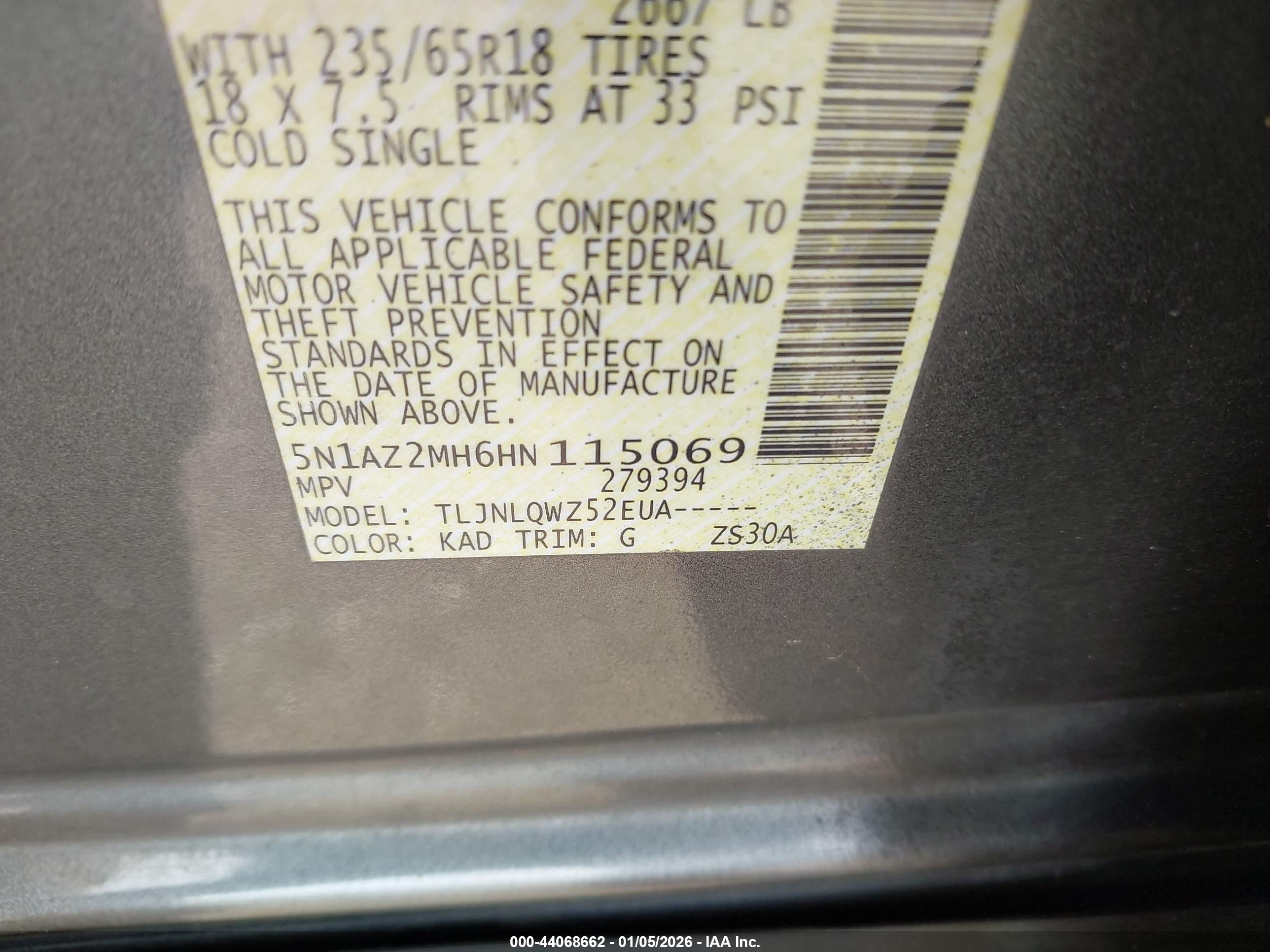 NISSAN MURANO image 9