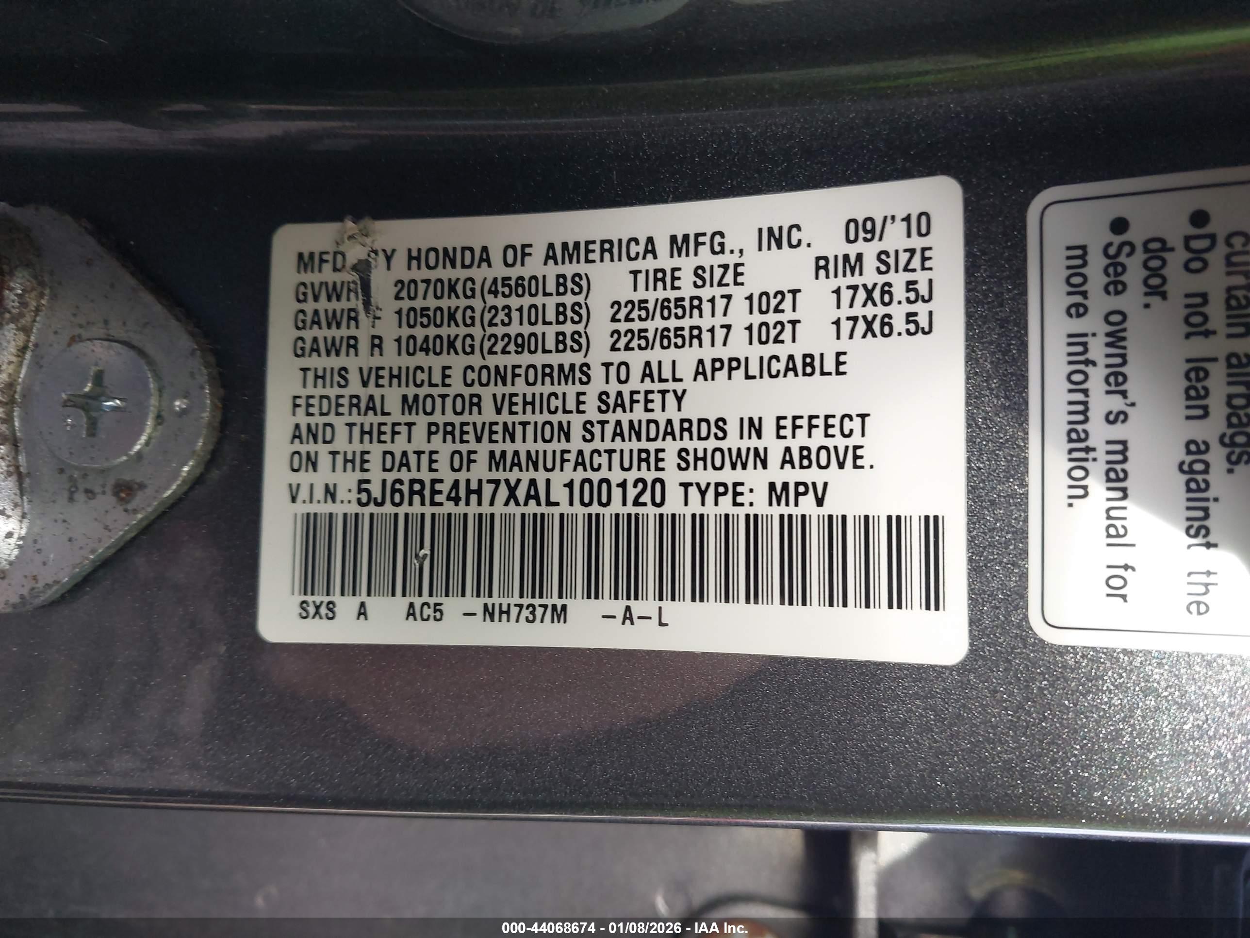 HONDA CR-V image 9