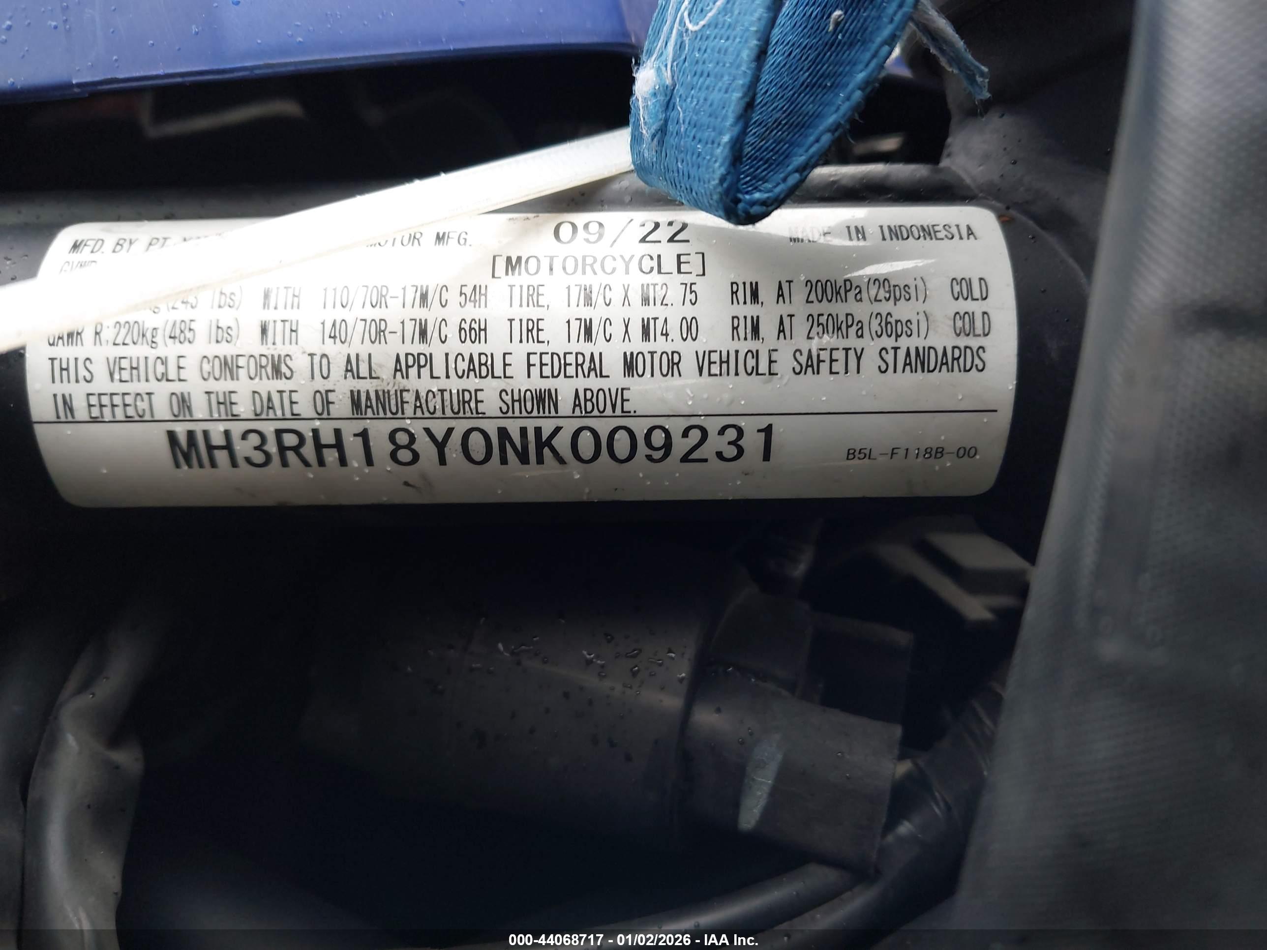 YAMAHA YZFR3 image 10