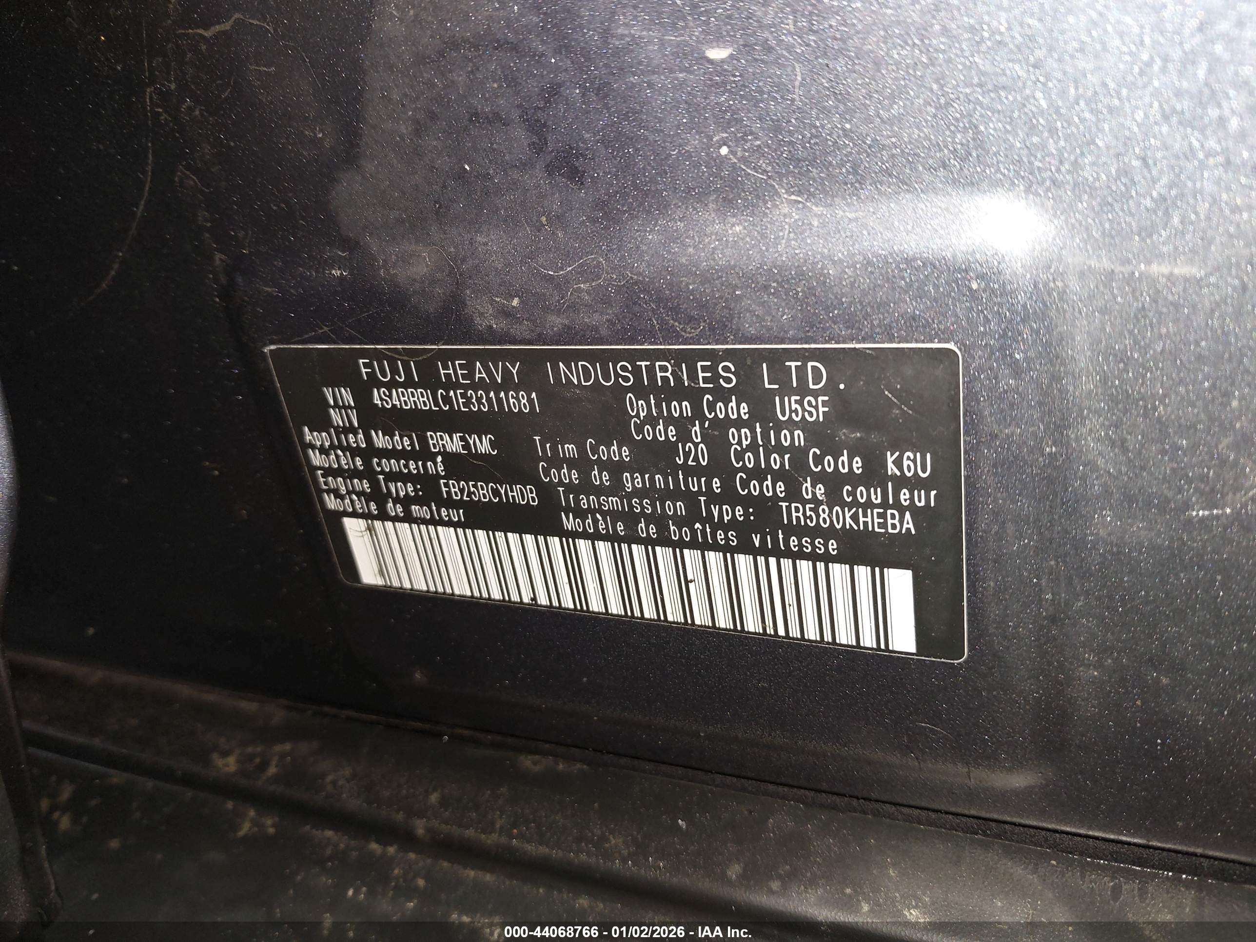 SUBARU OUTBACK image 9