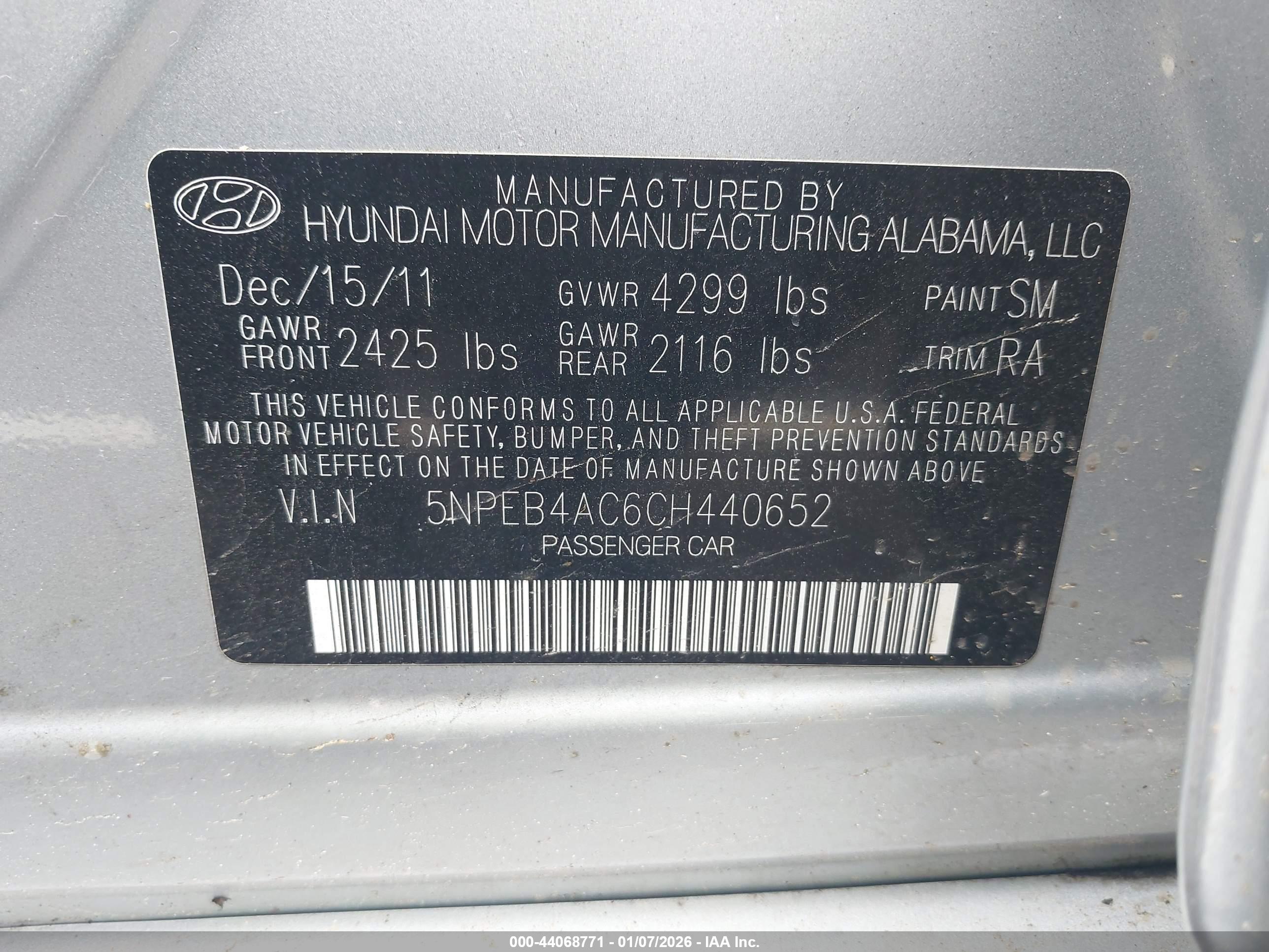 HYUNDAI SONATA image 9