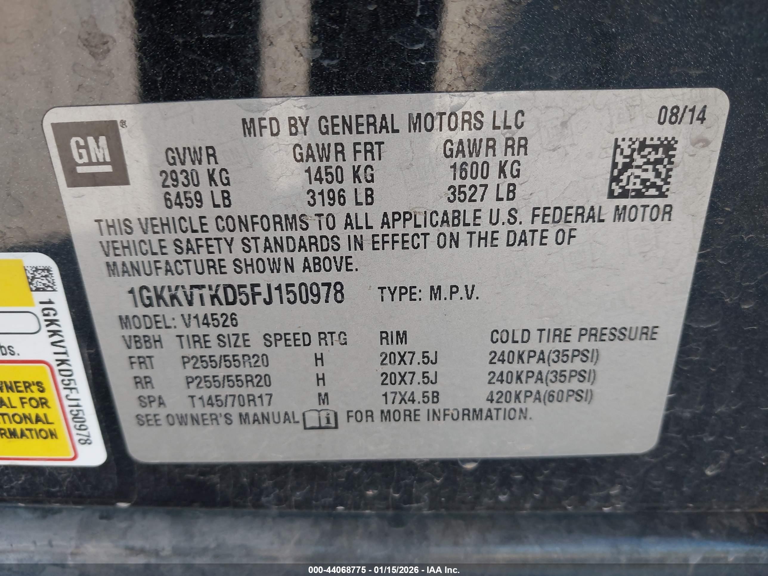 GMC ACADIA image 9