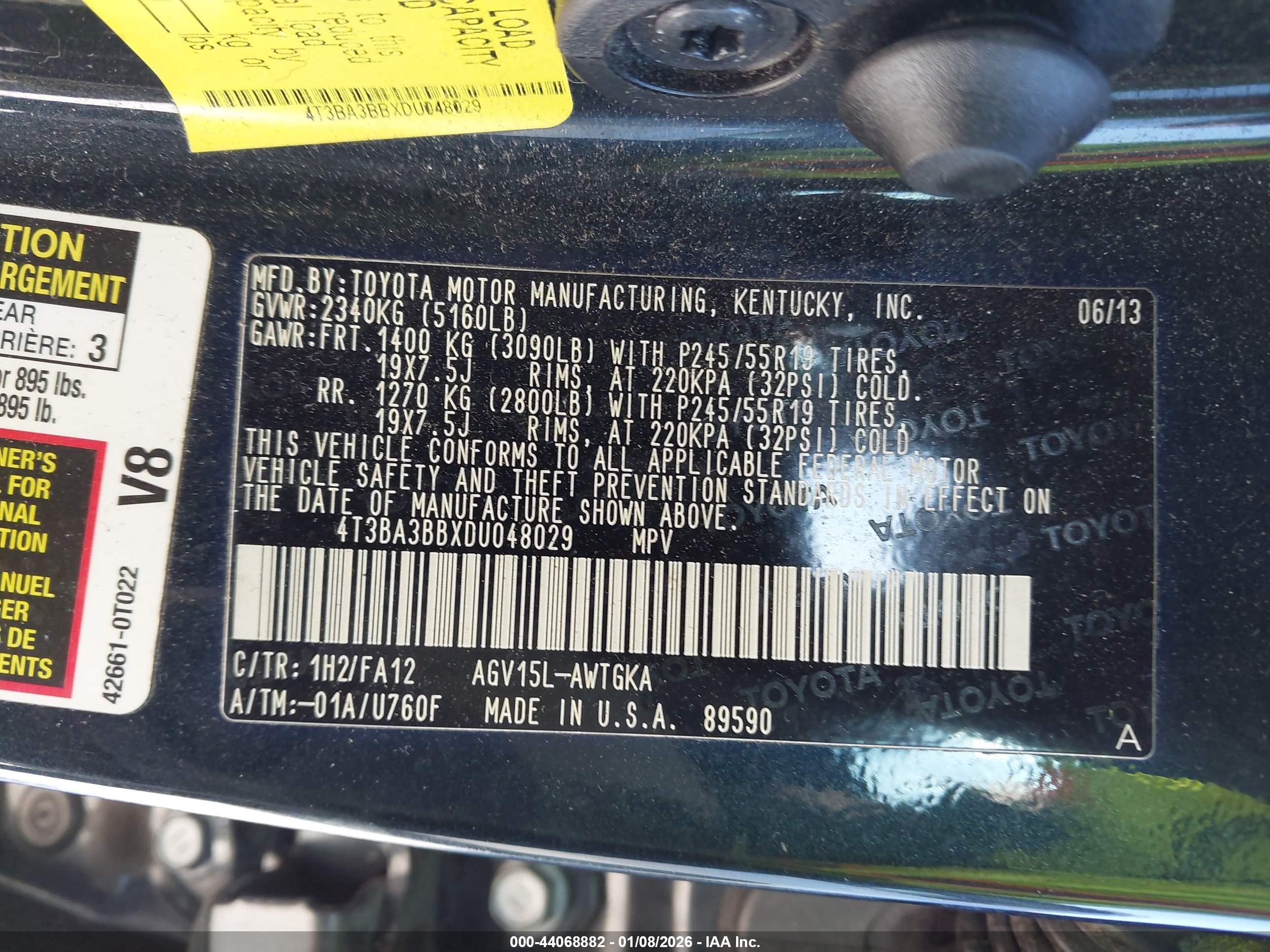 TOYOTA VENZA image 9