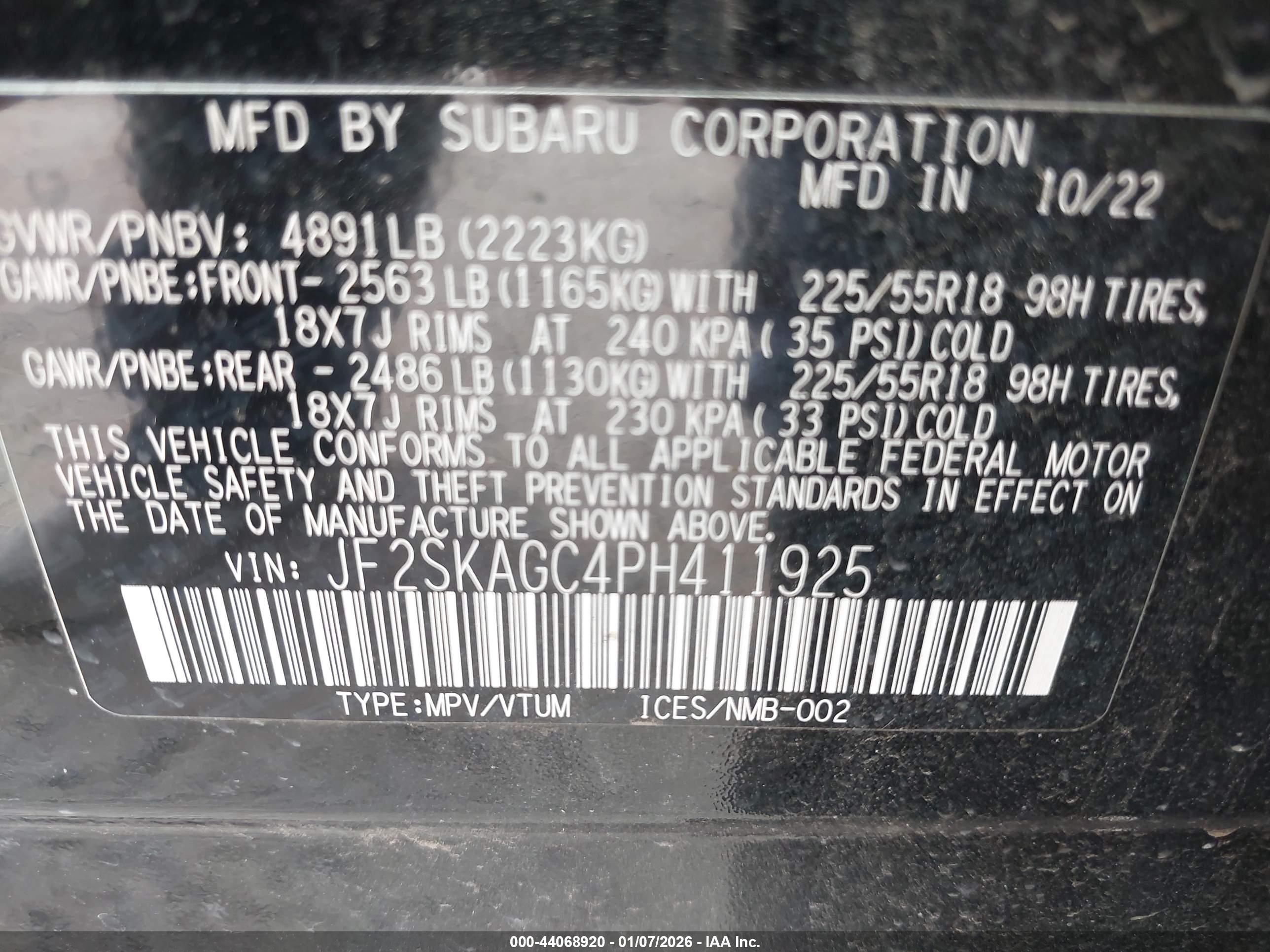 SUBARU FORESTER image 9
