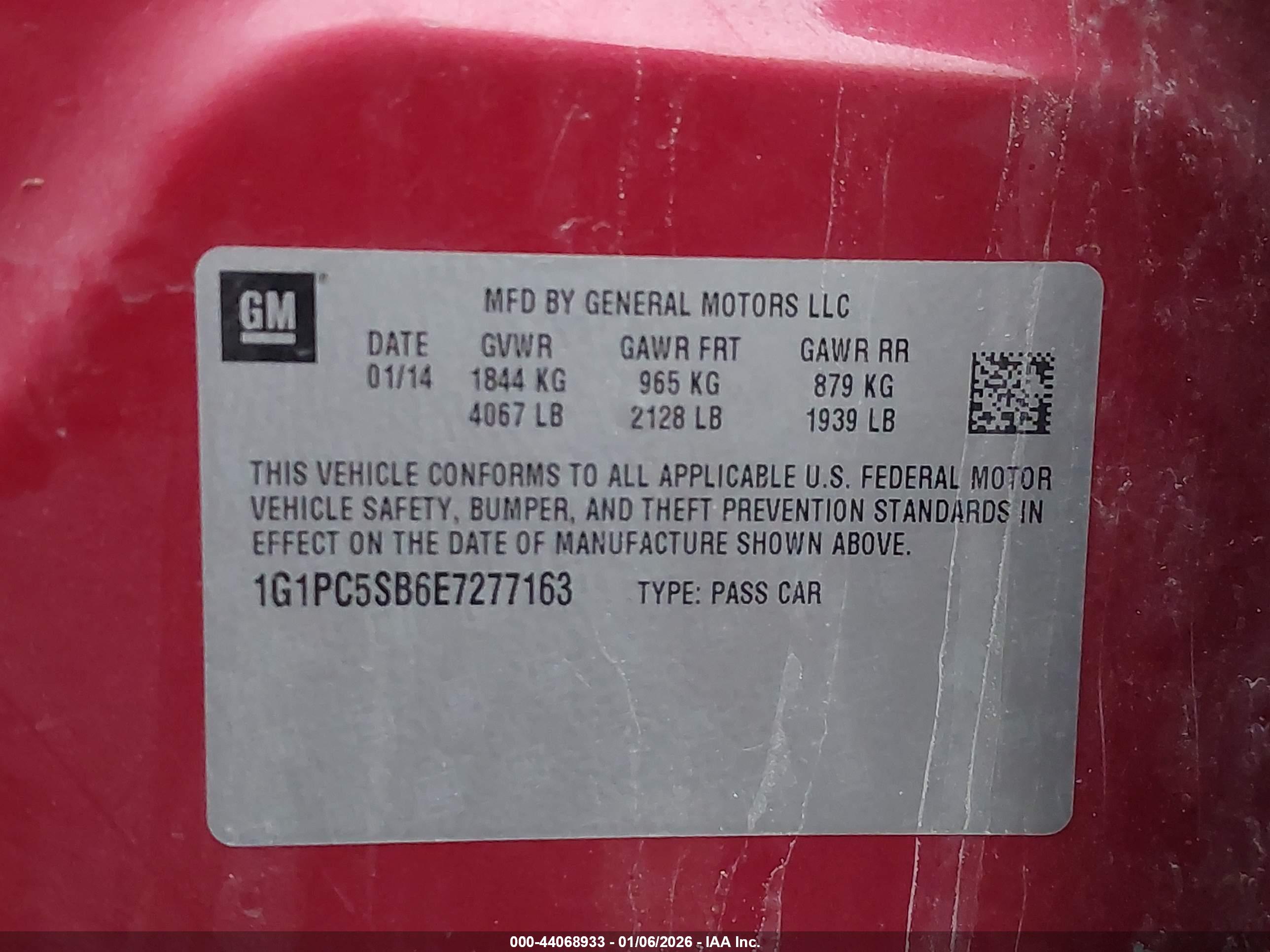 CHEVROLET CRUZE image 9