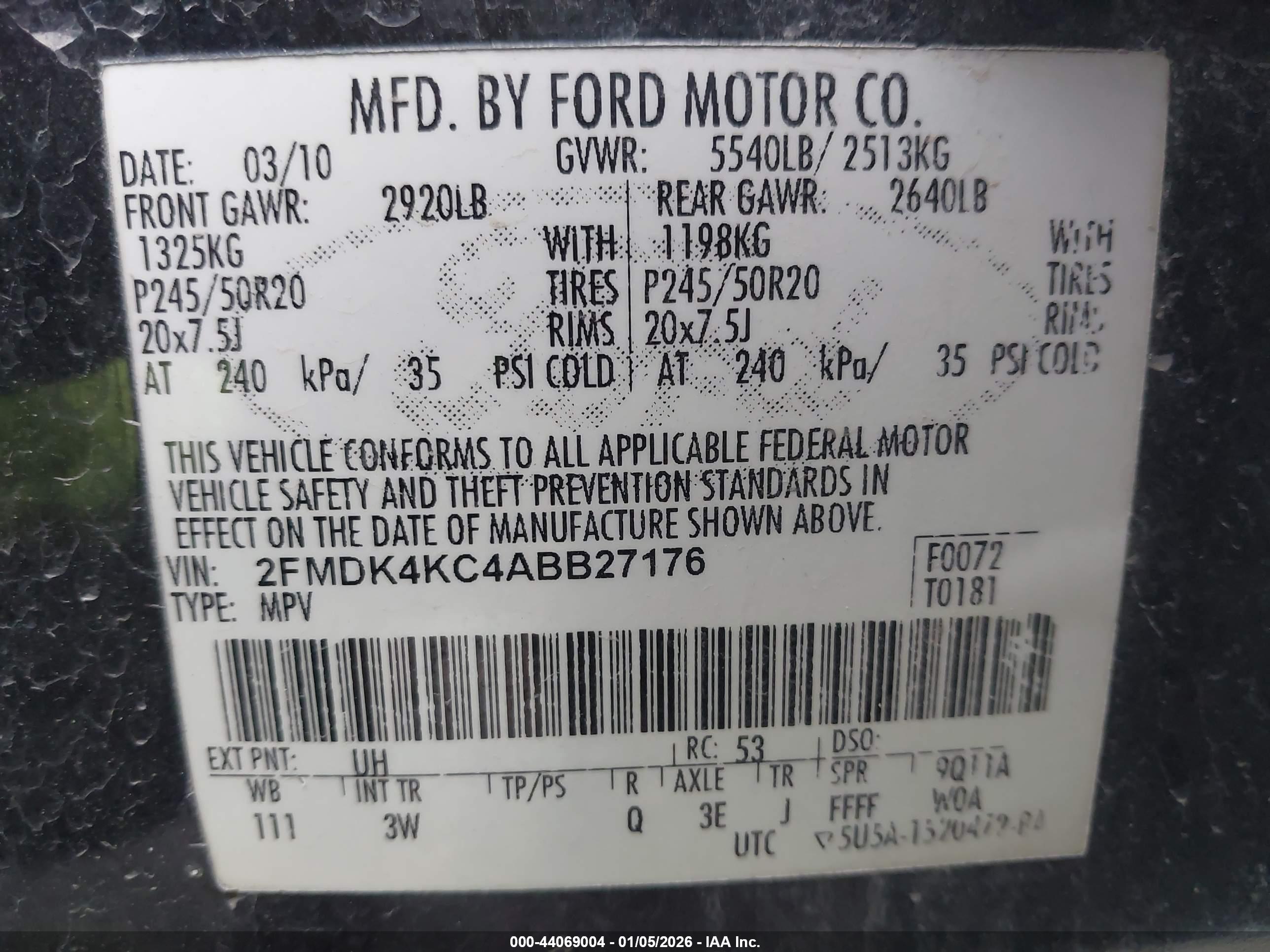 FORD EDGE image 9