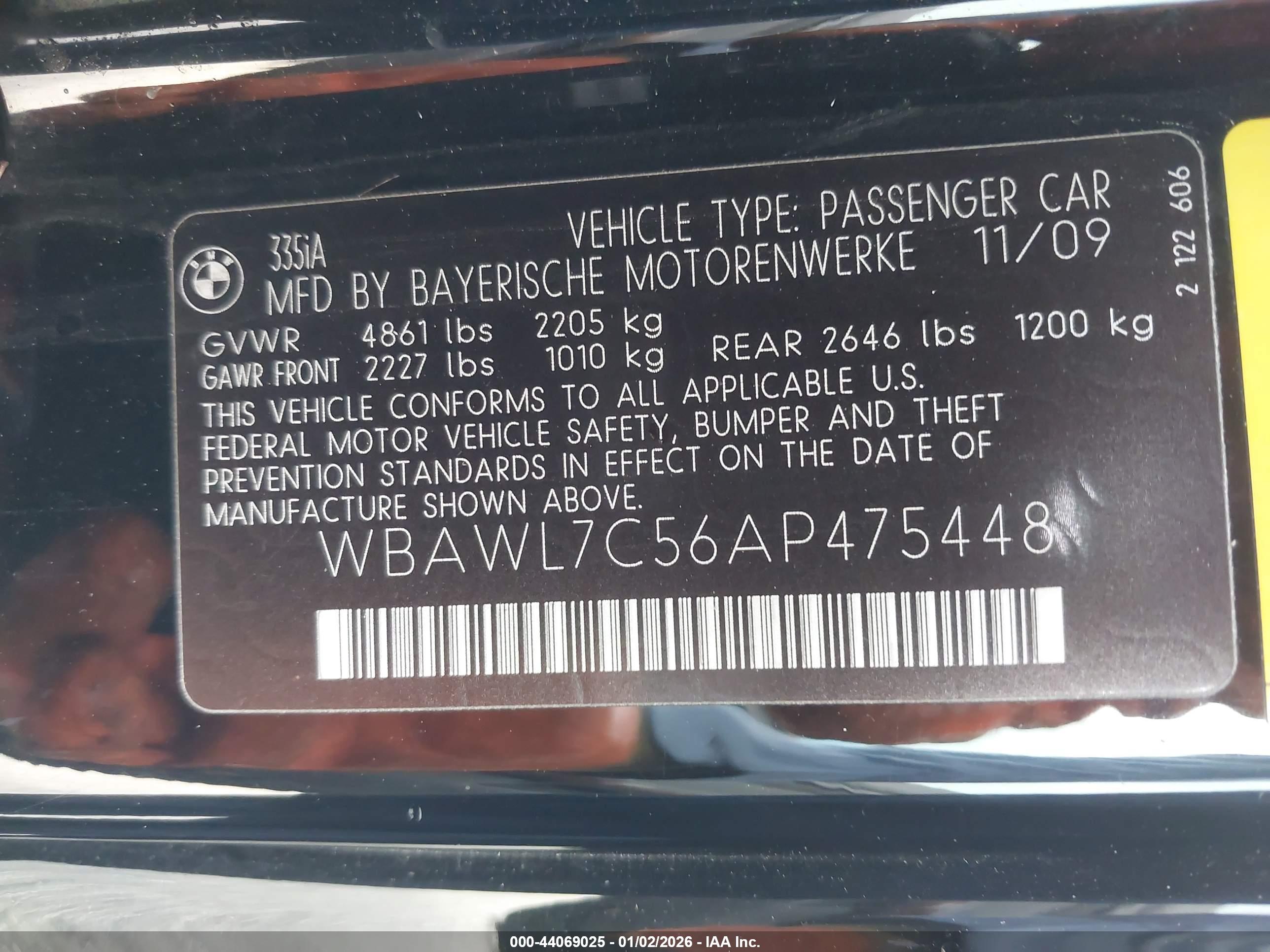 BMW 335I image 9