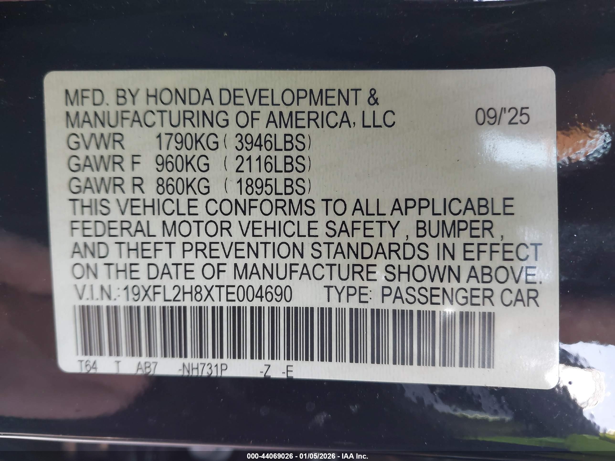 HONDA CIVIC image 9