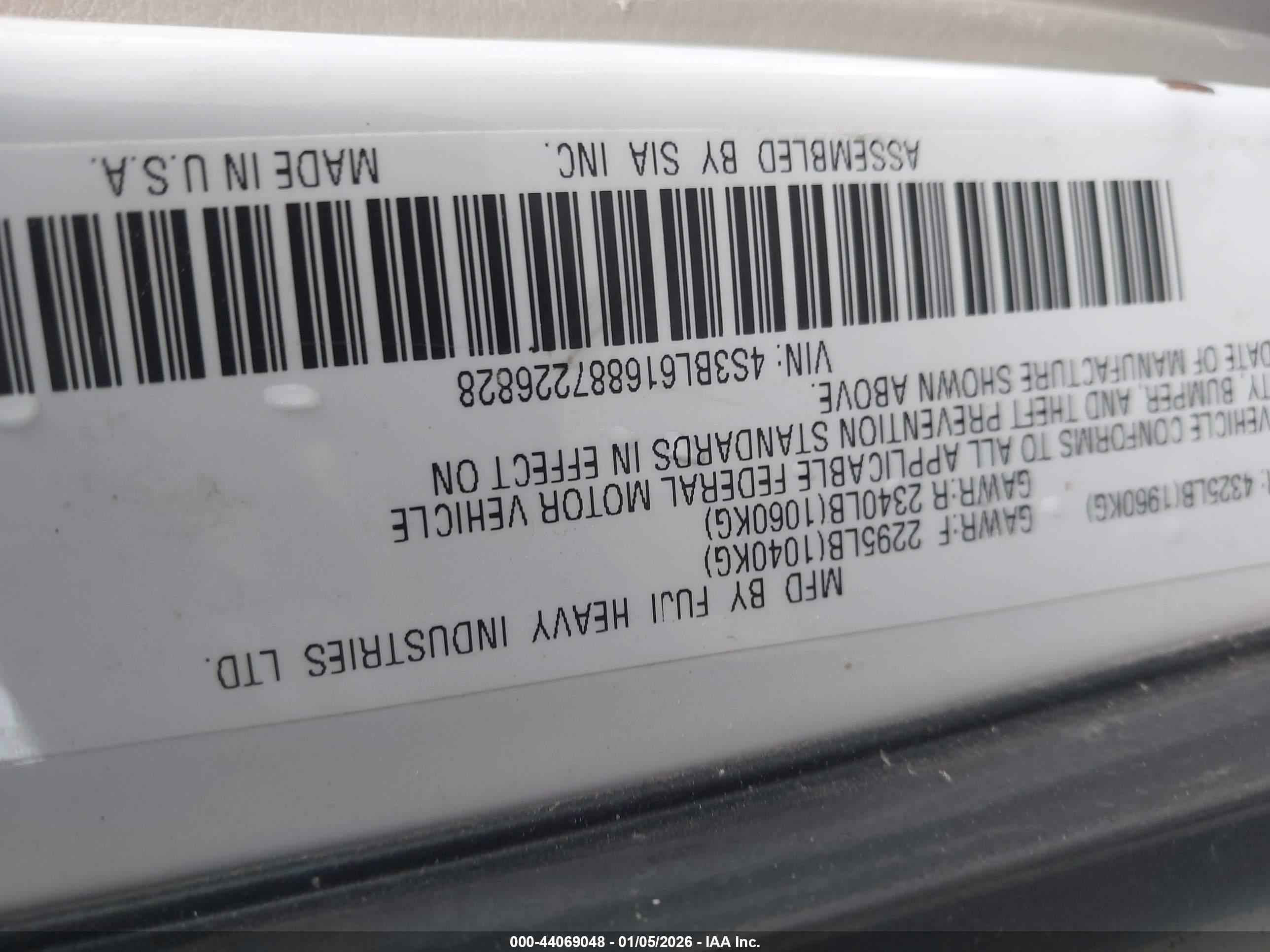SUBARU LEGACY image 9