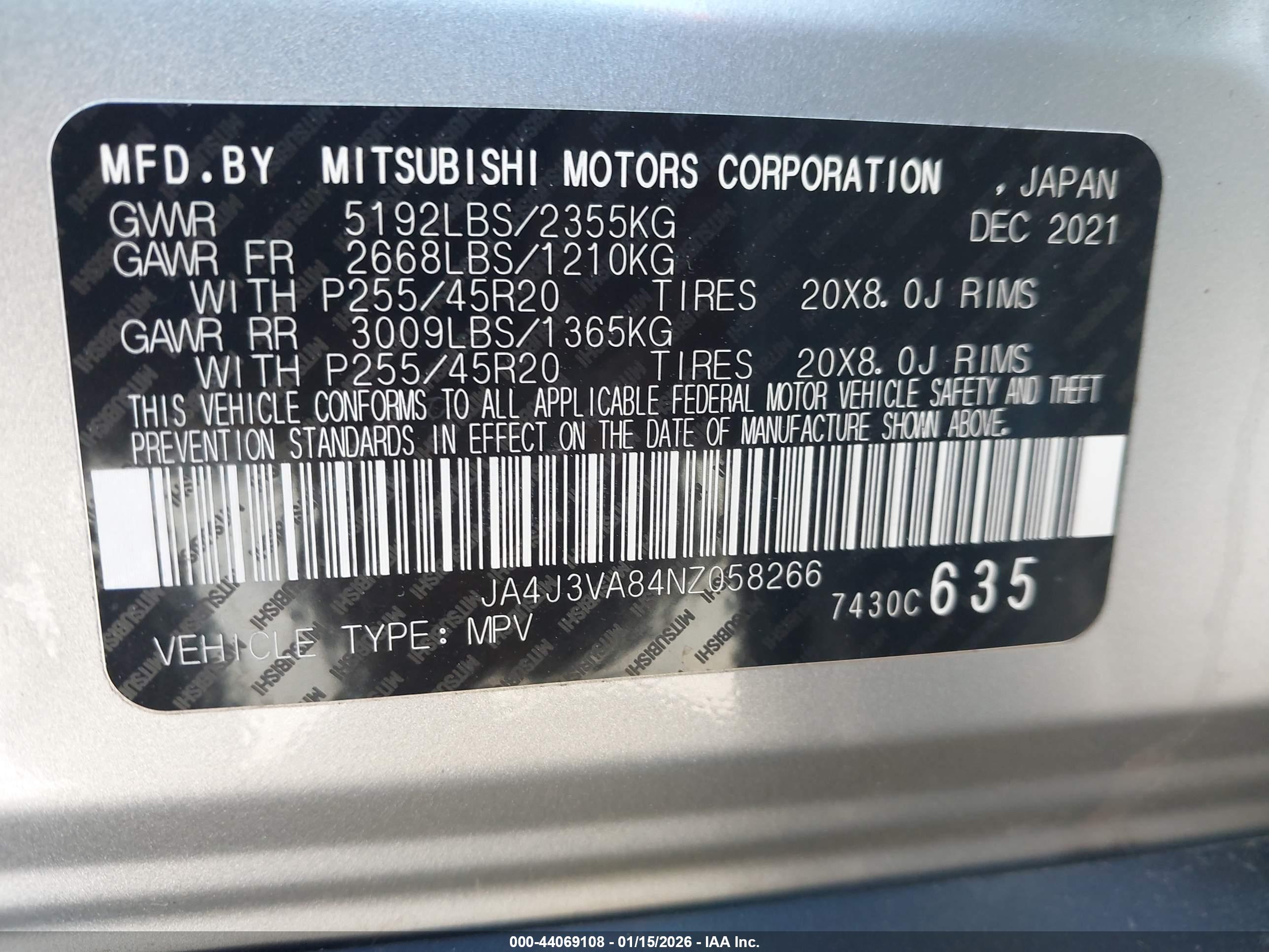 MITSUBISHI OUTLANDER image 9