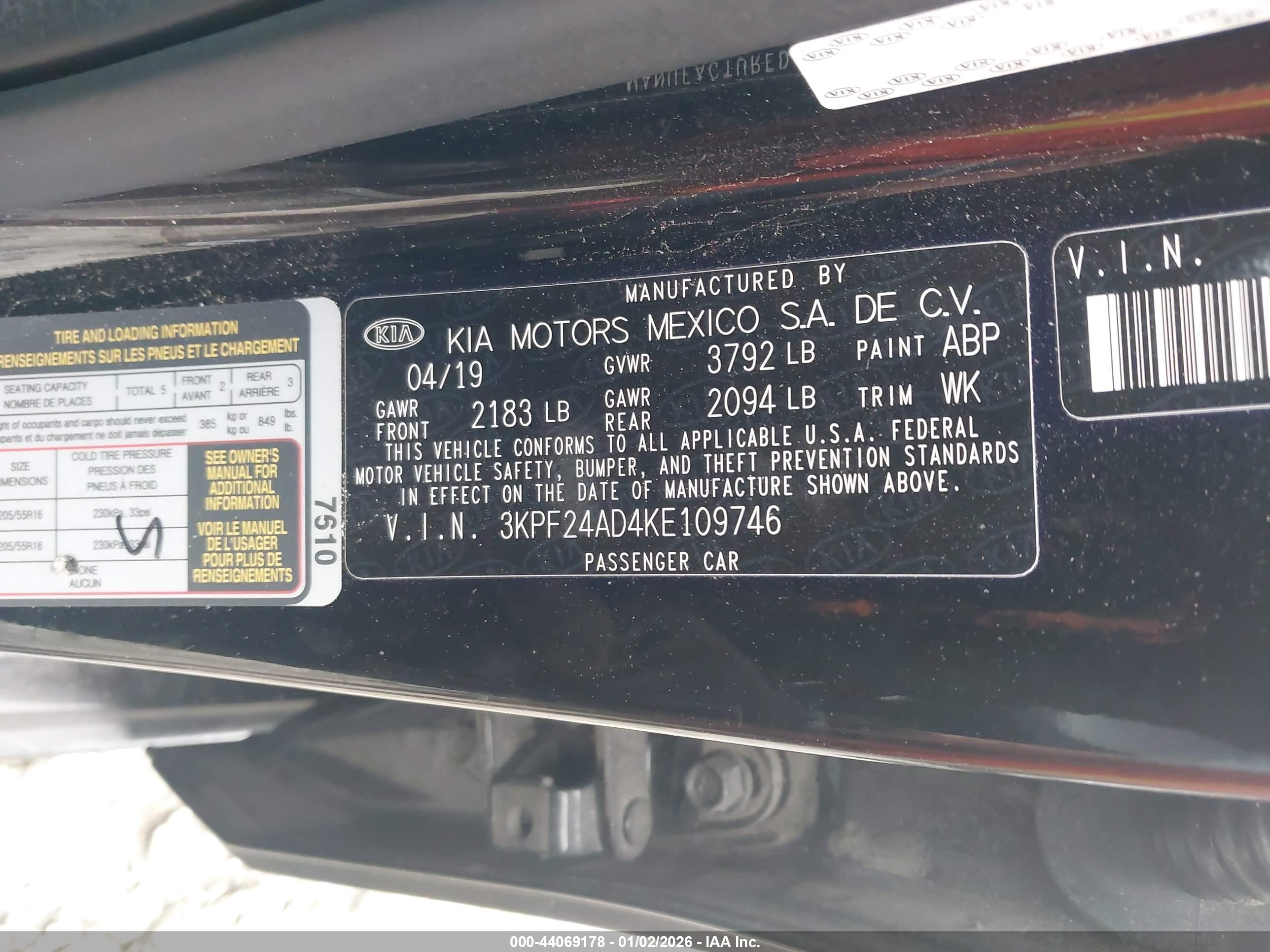 KIA FORTE image 9