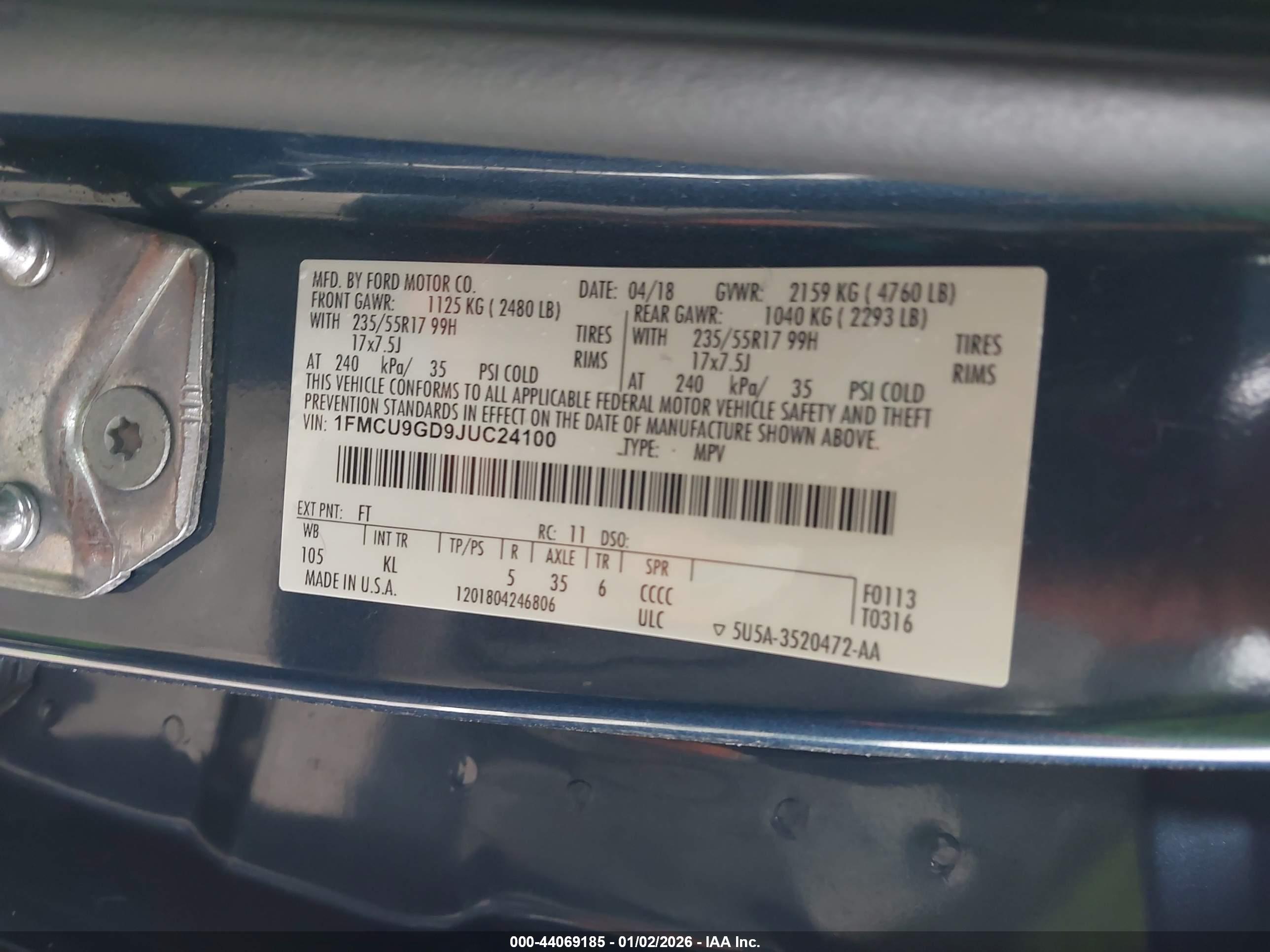 FORD ESCAPE image 9