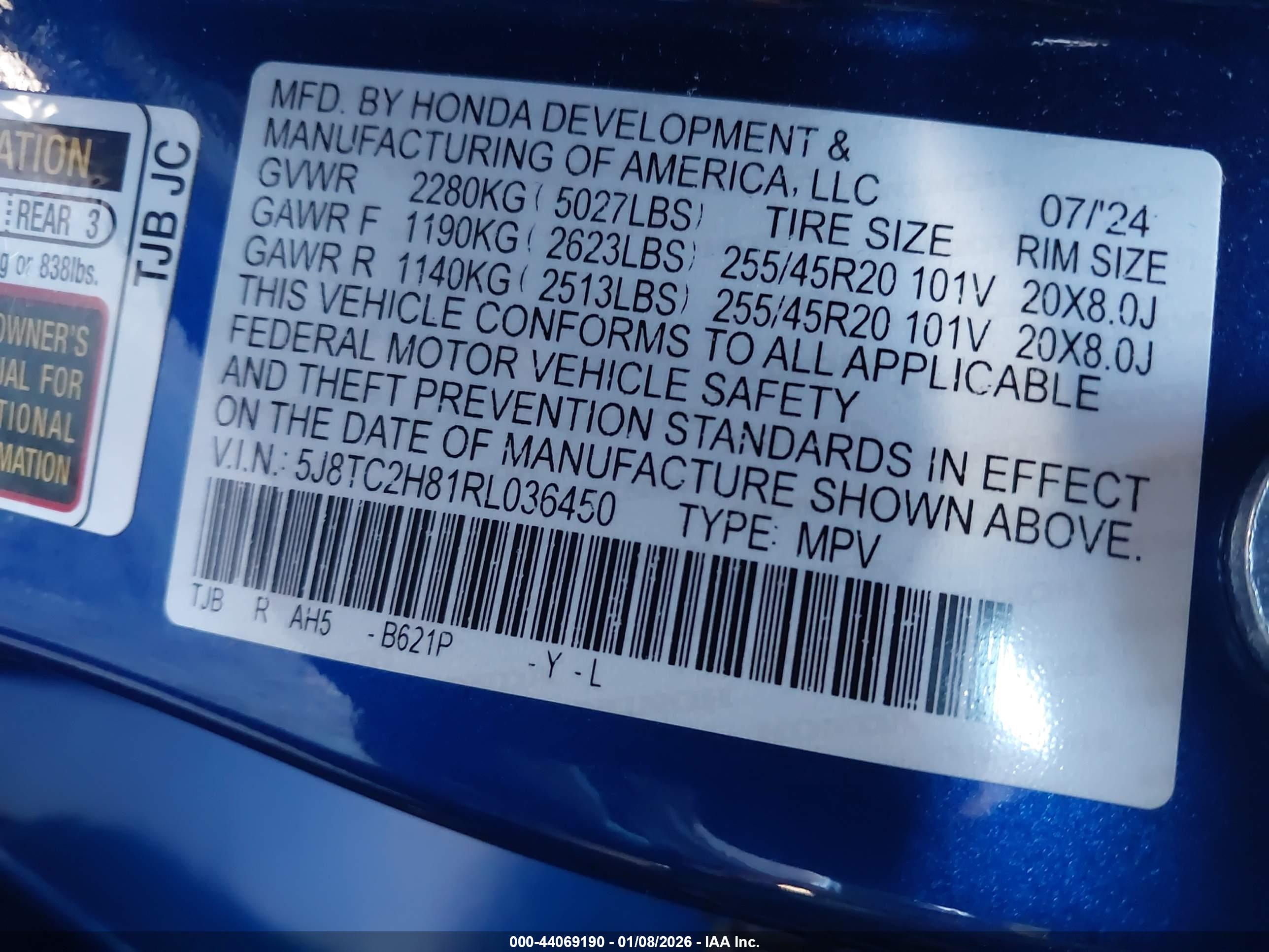 ACURA RDX image 9