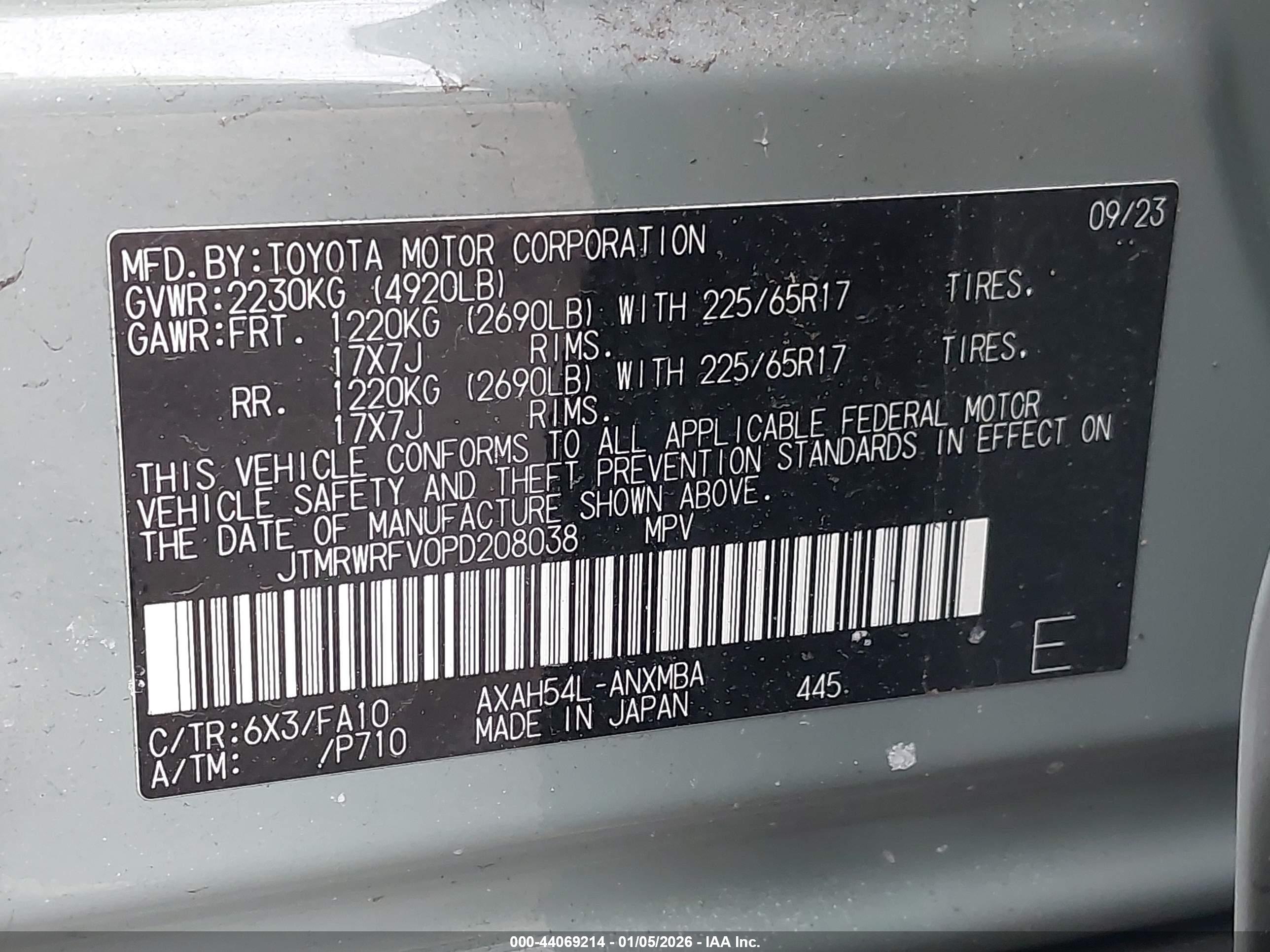 TOYOTA RAV4 image 9