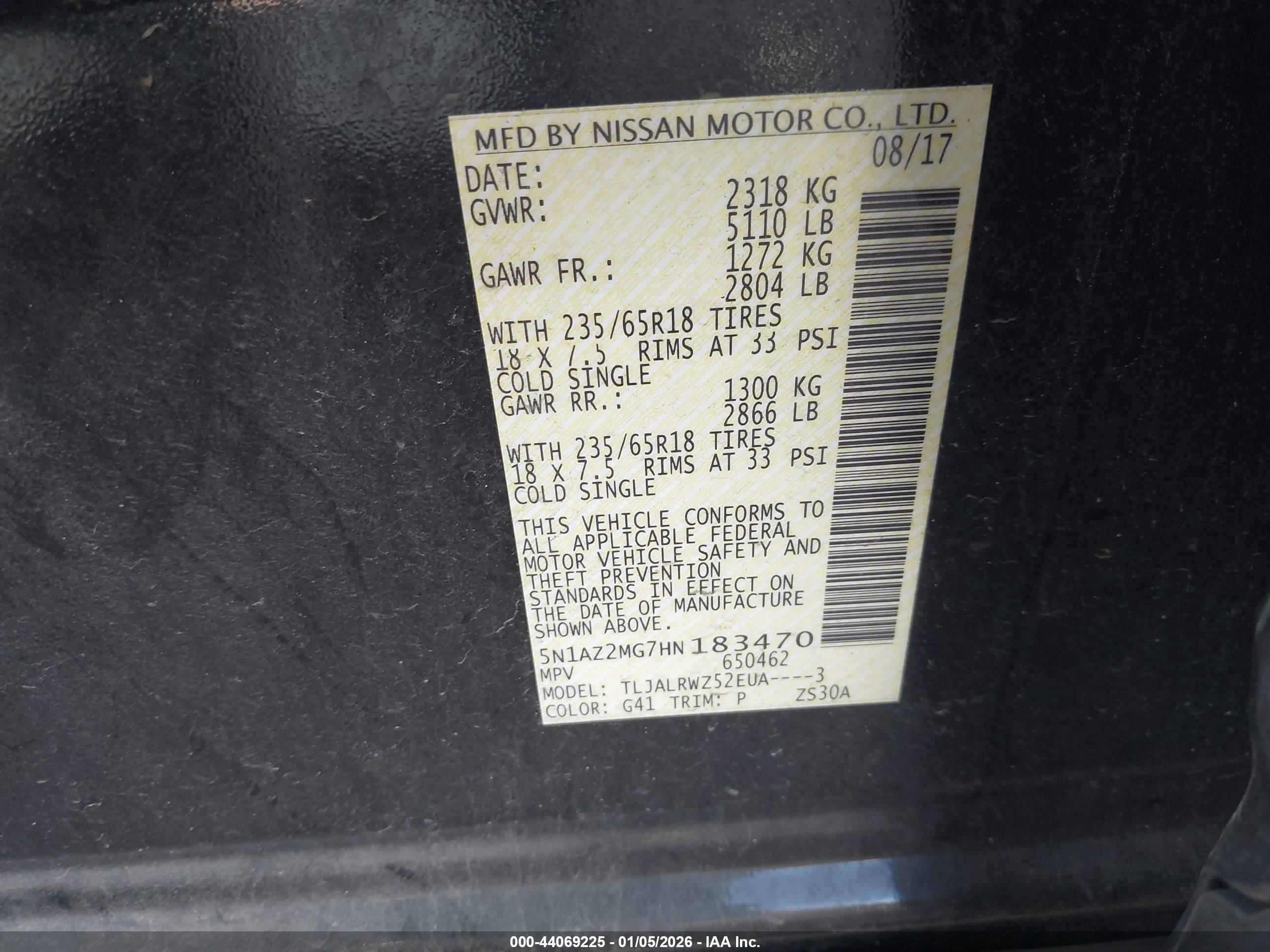 NISSAN MURANO image 9