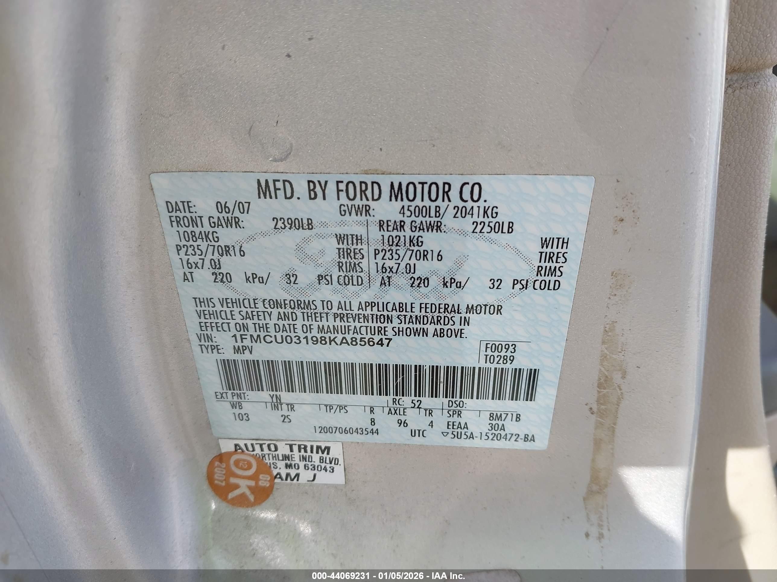 FORD ESCAPE image 9
