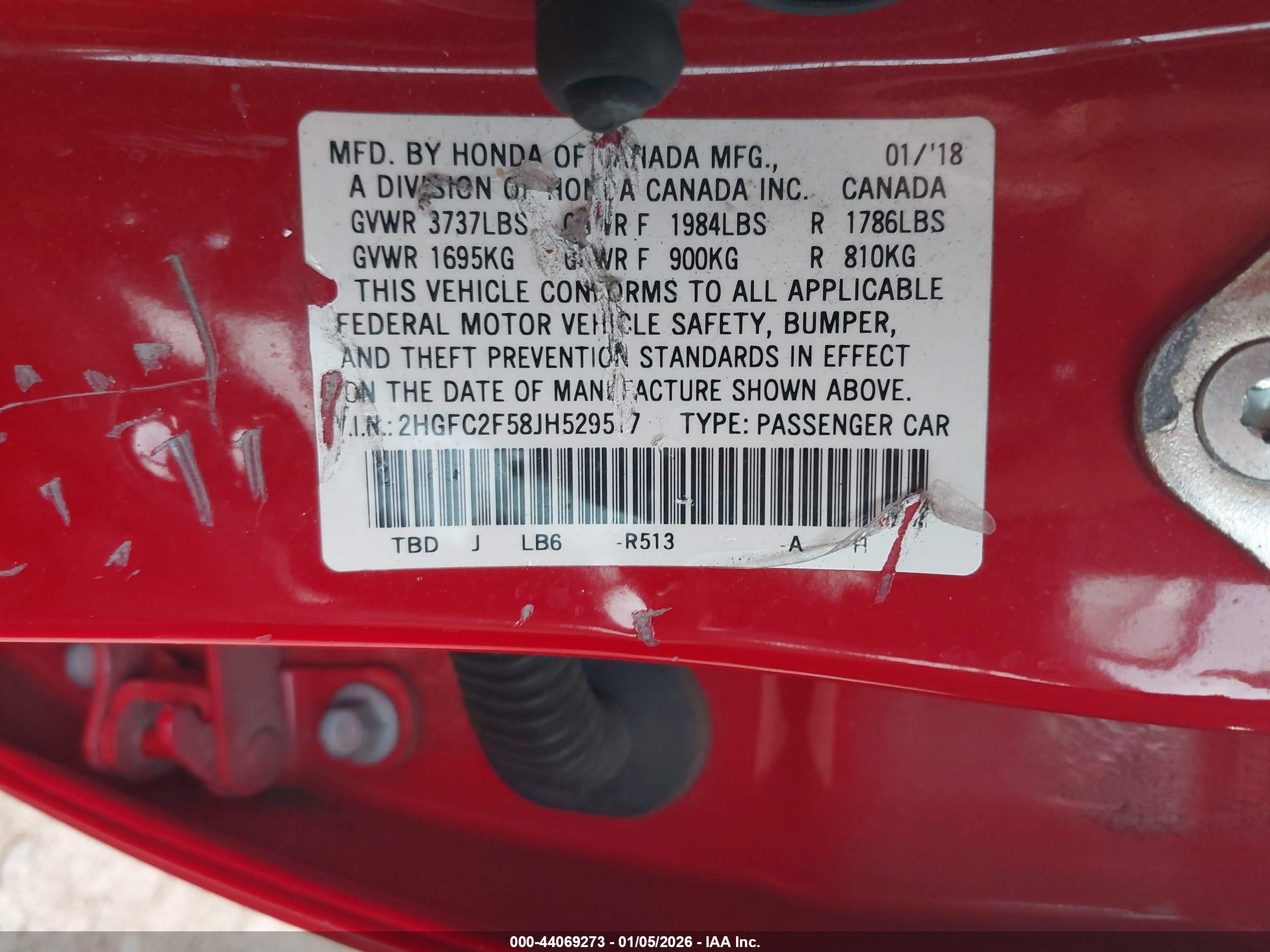 HONDA CIVIC image 9