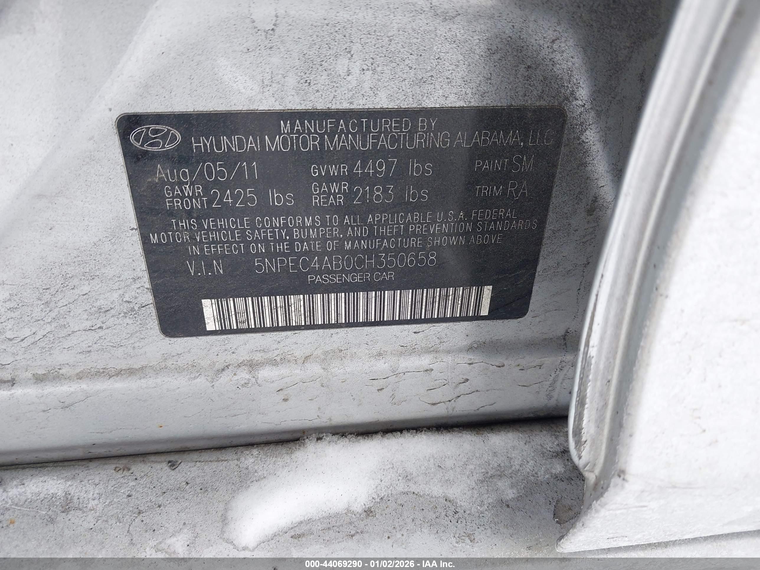 HYUNDAI SONATA image 9