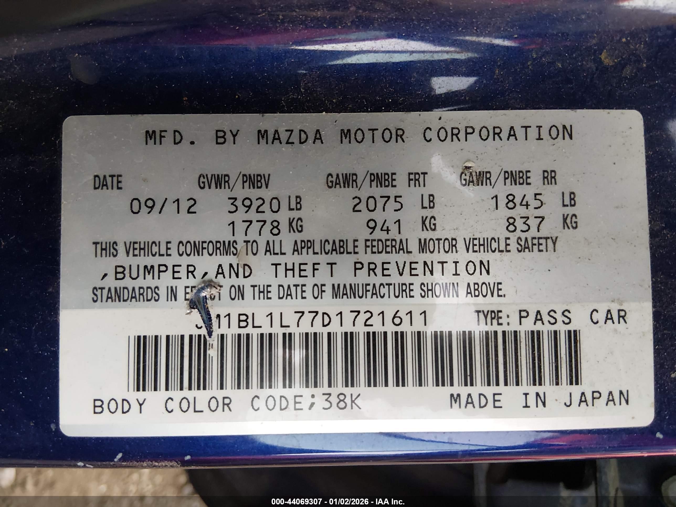 MAZDA MAZDA3 image 9