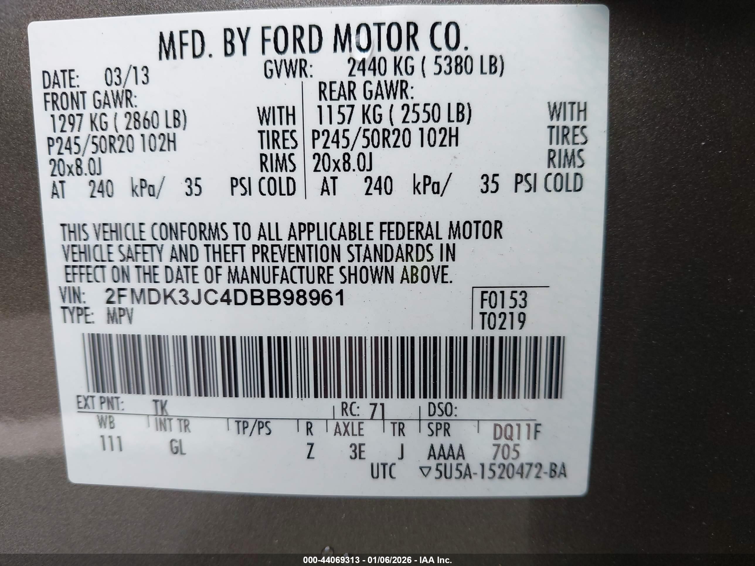 FORD EDGE image 9