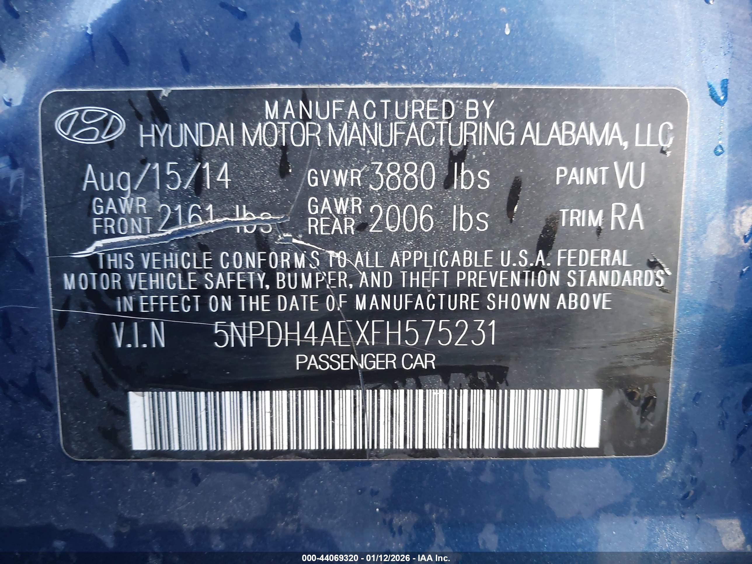 HYUNDAI ELANTRA image 9