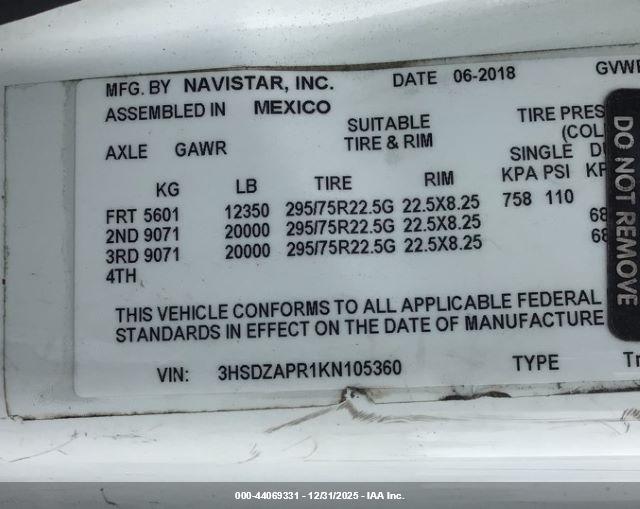 INTERNATIONAL LT image 9