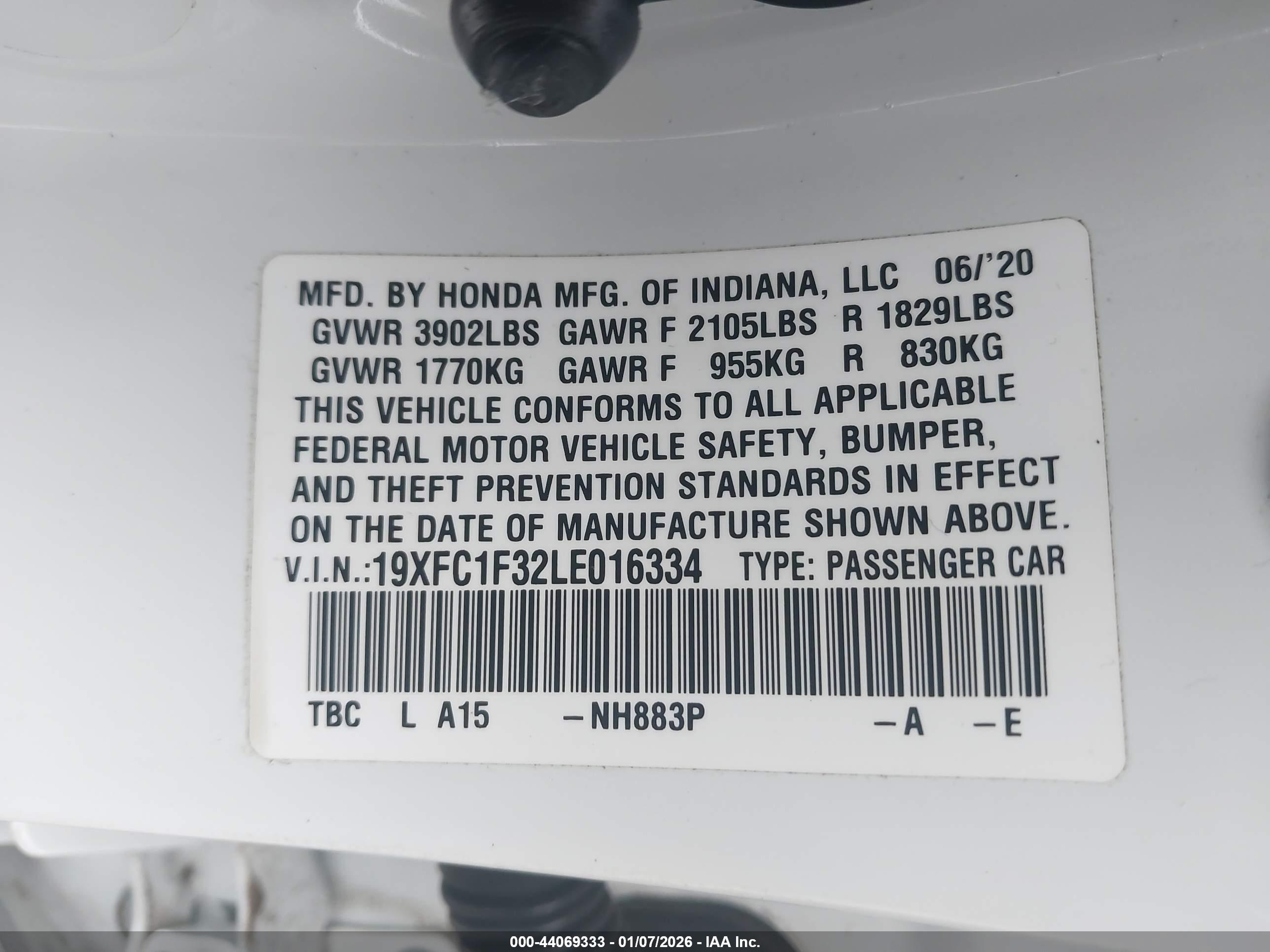 HONDA CIVIC image 9