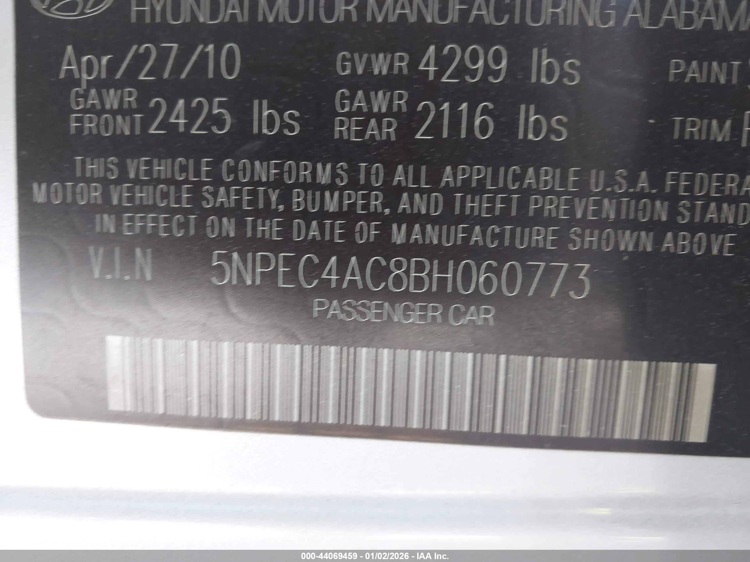 HYUNDAI SONATA image 9