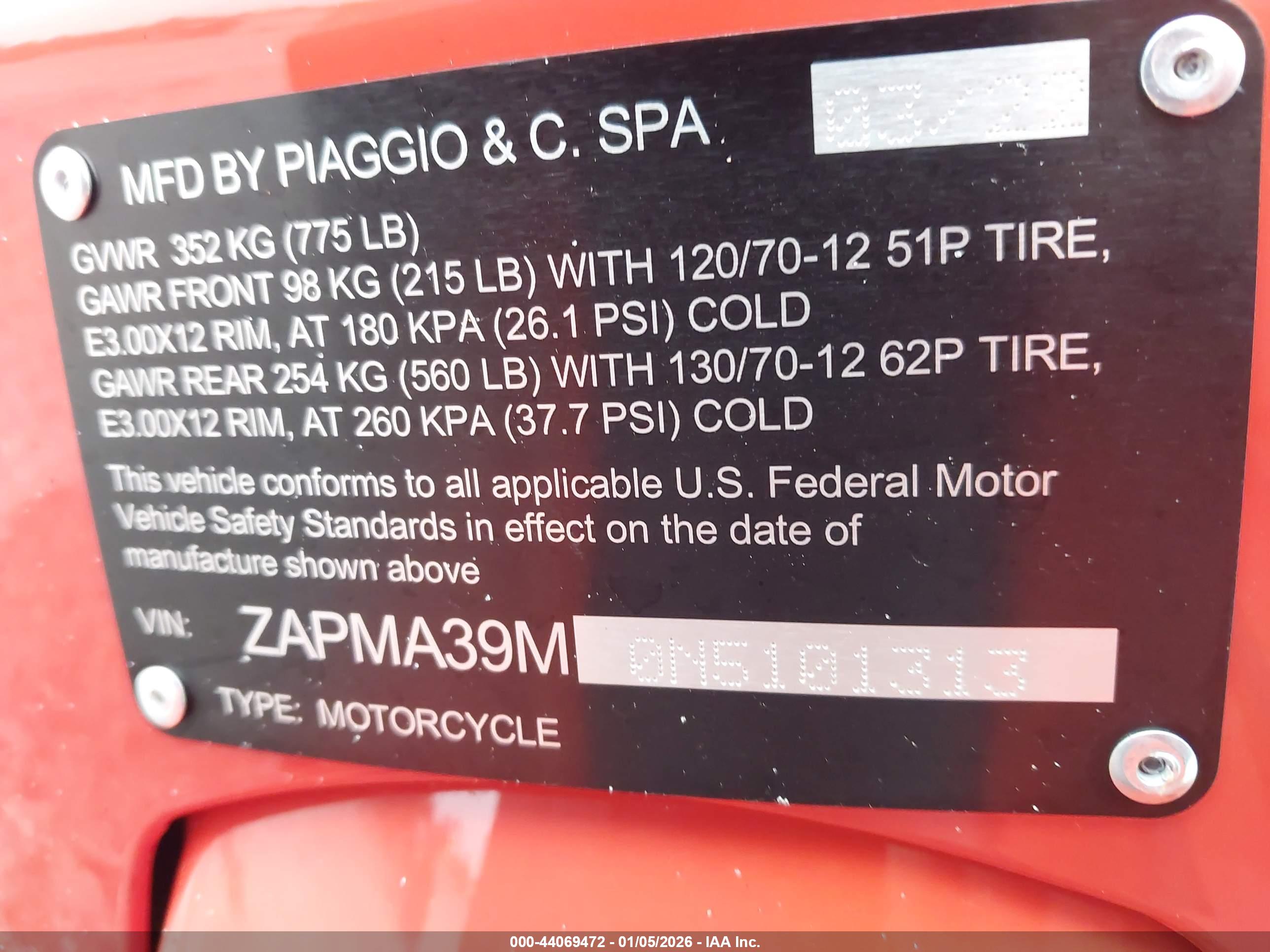 VESPA GTS image 10