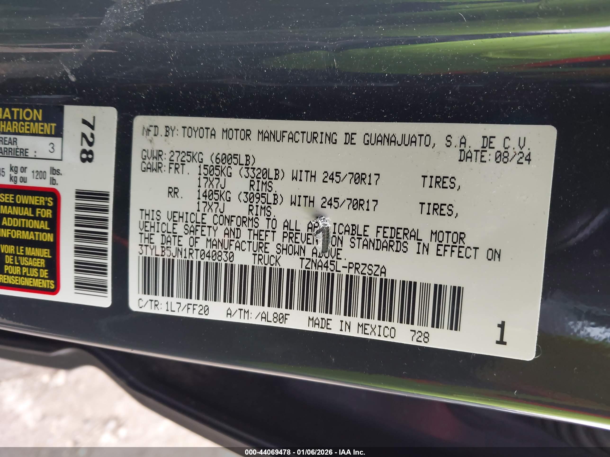 TOYOTA TACOMA image 9