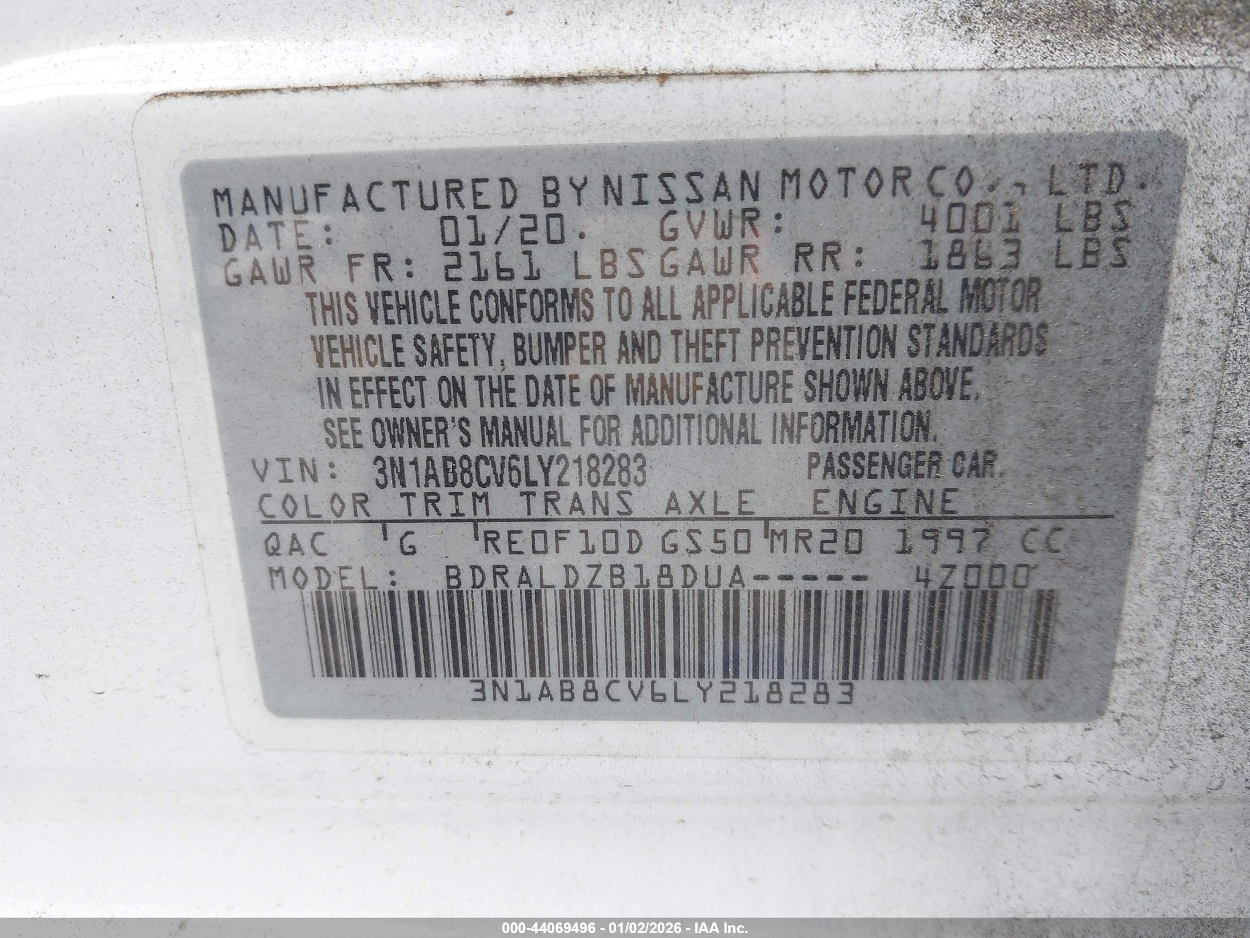 NISSAN SENTRA image 9
