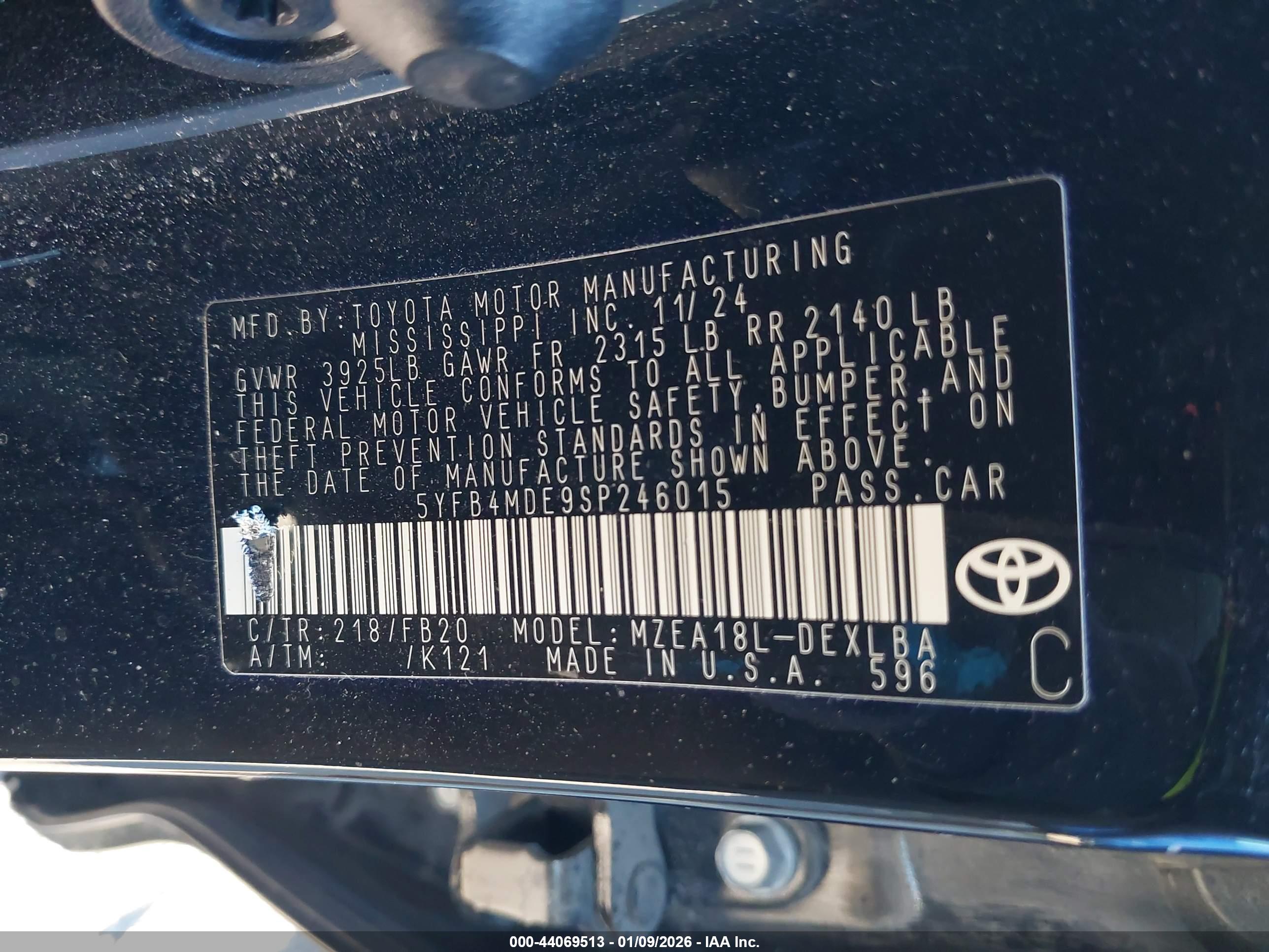 TOYOTA COROLLA image 9