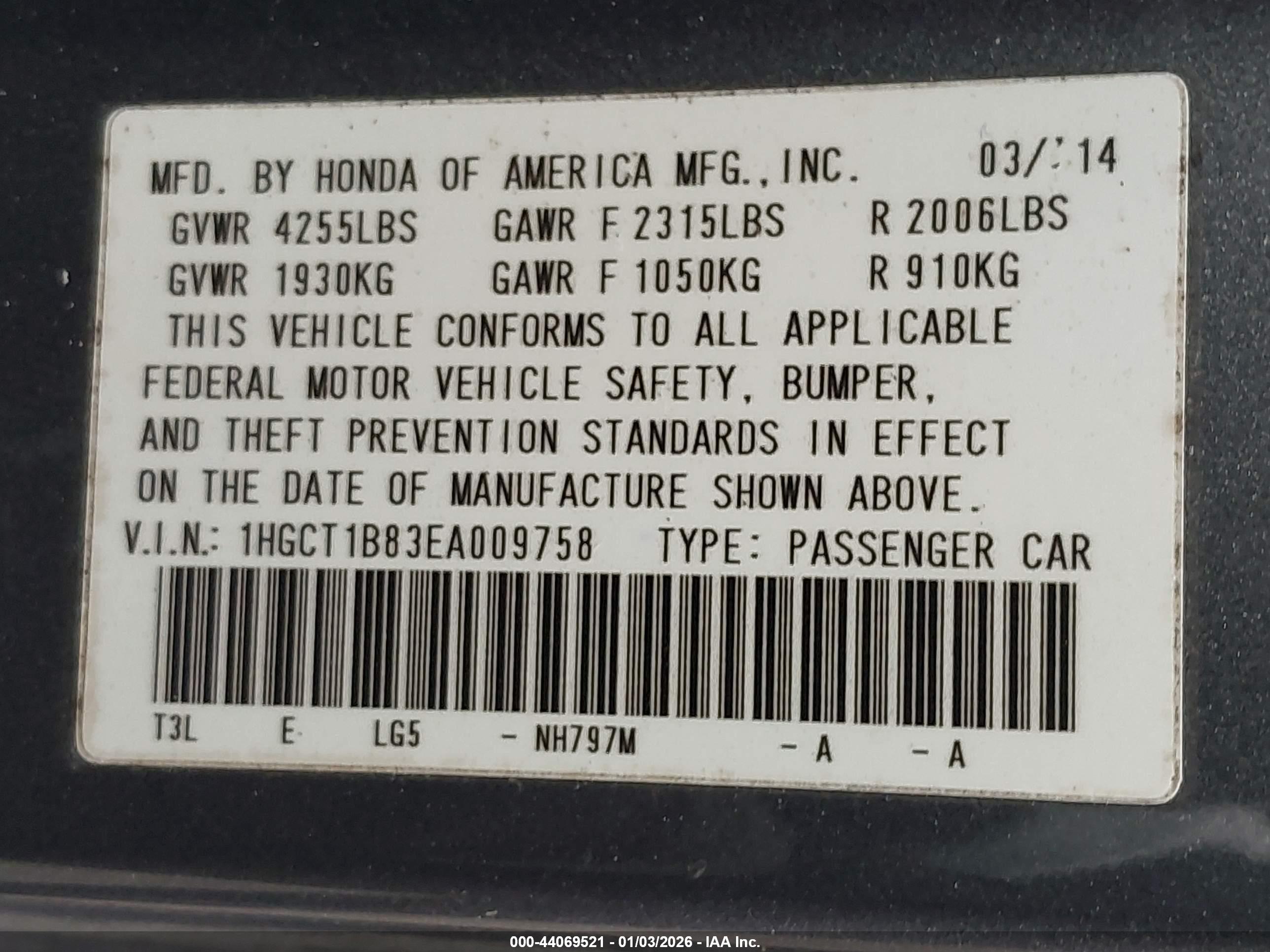 HONDA ACCORD image 9