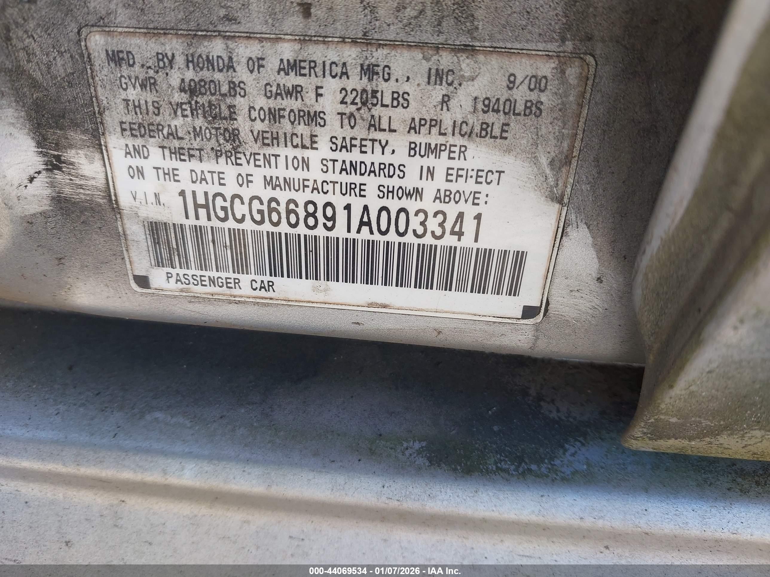 HONDA ACCORD image 9
