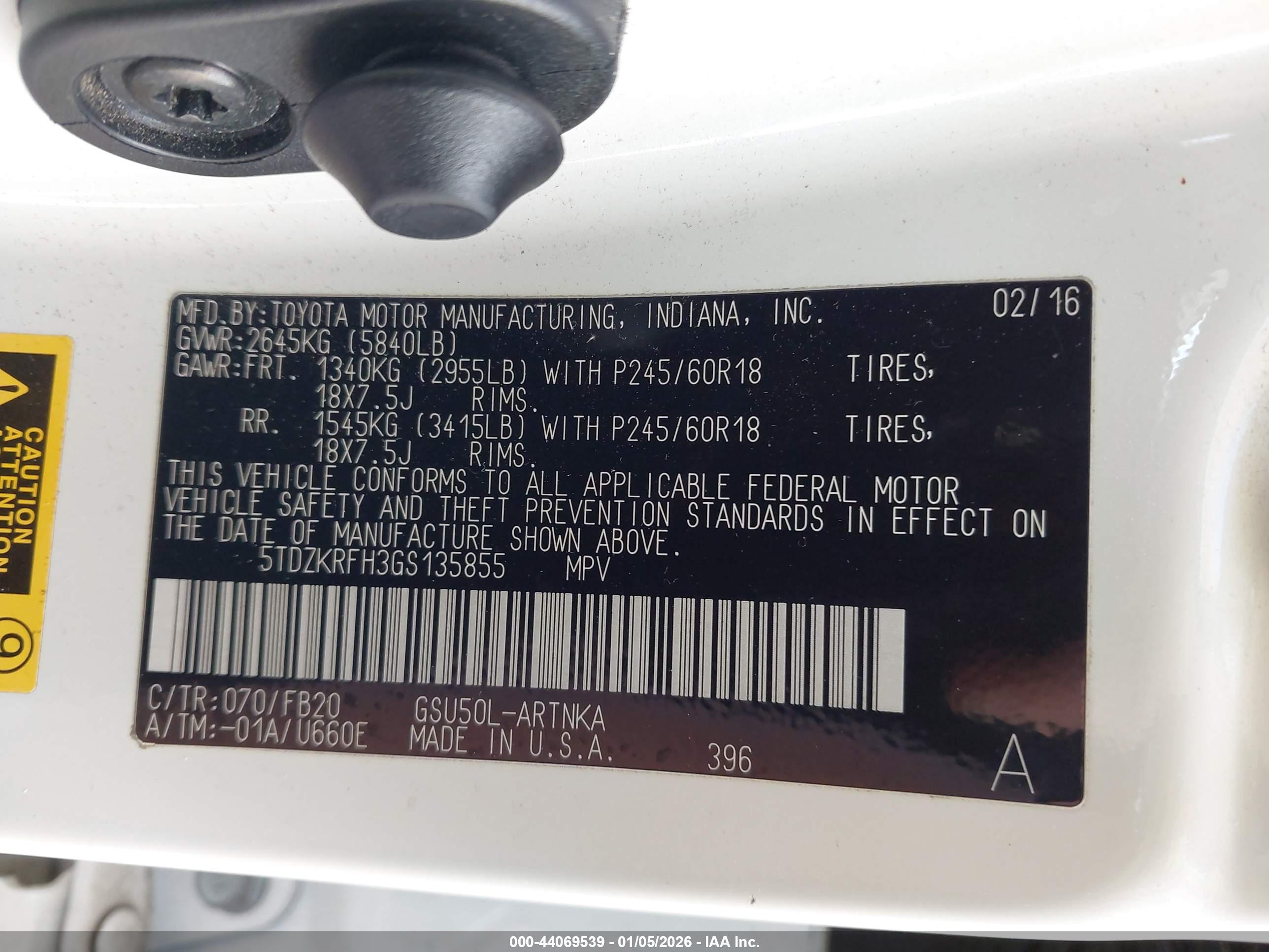 TOYOTA HIGHLANDER image 9