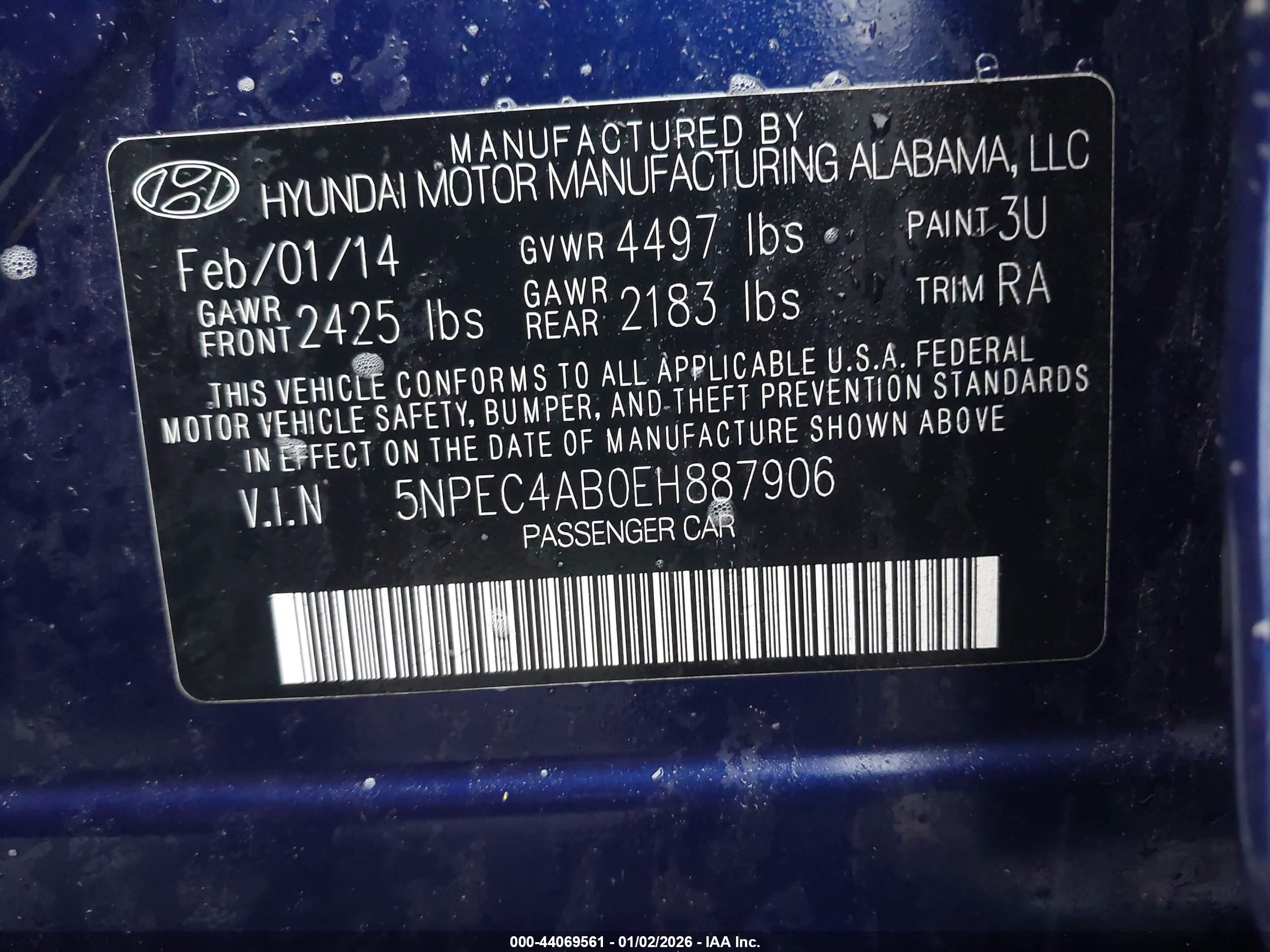 HYUNDAI SONATA image 9