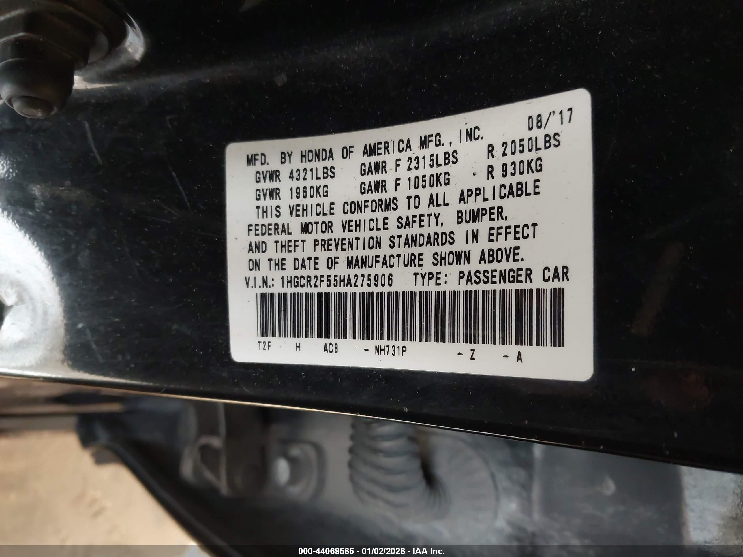 HONDA ACCORD image 9