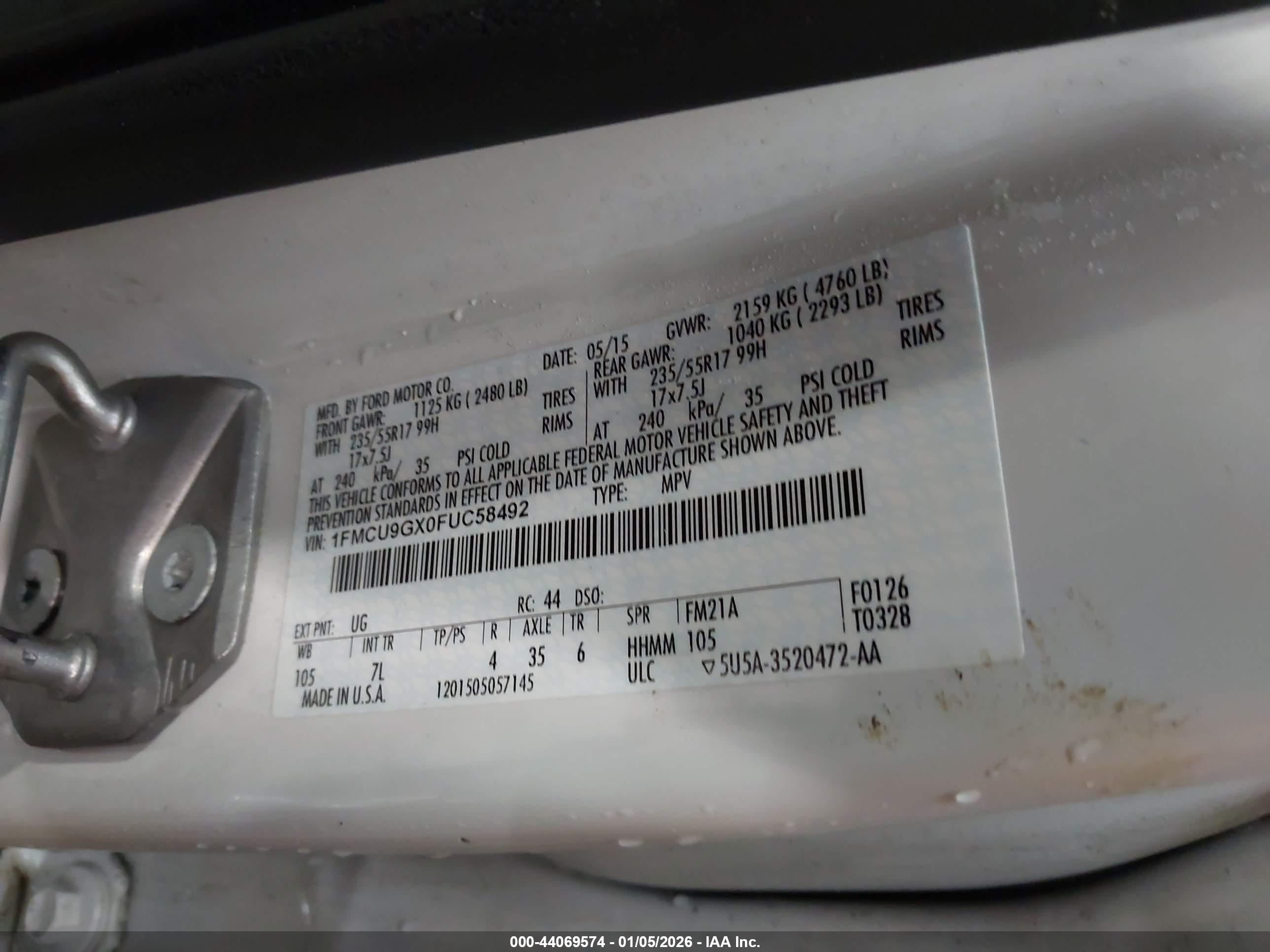 FORD ESCAPE image 9