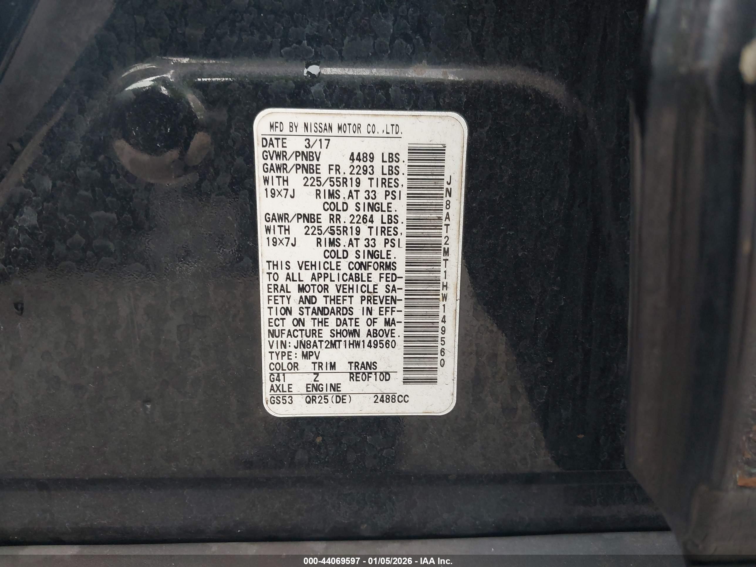 NISSAN ROGUE image 9