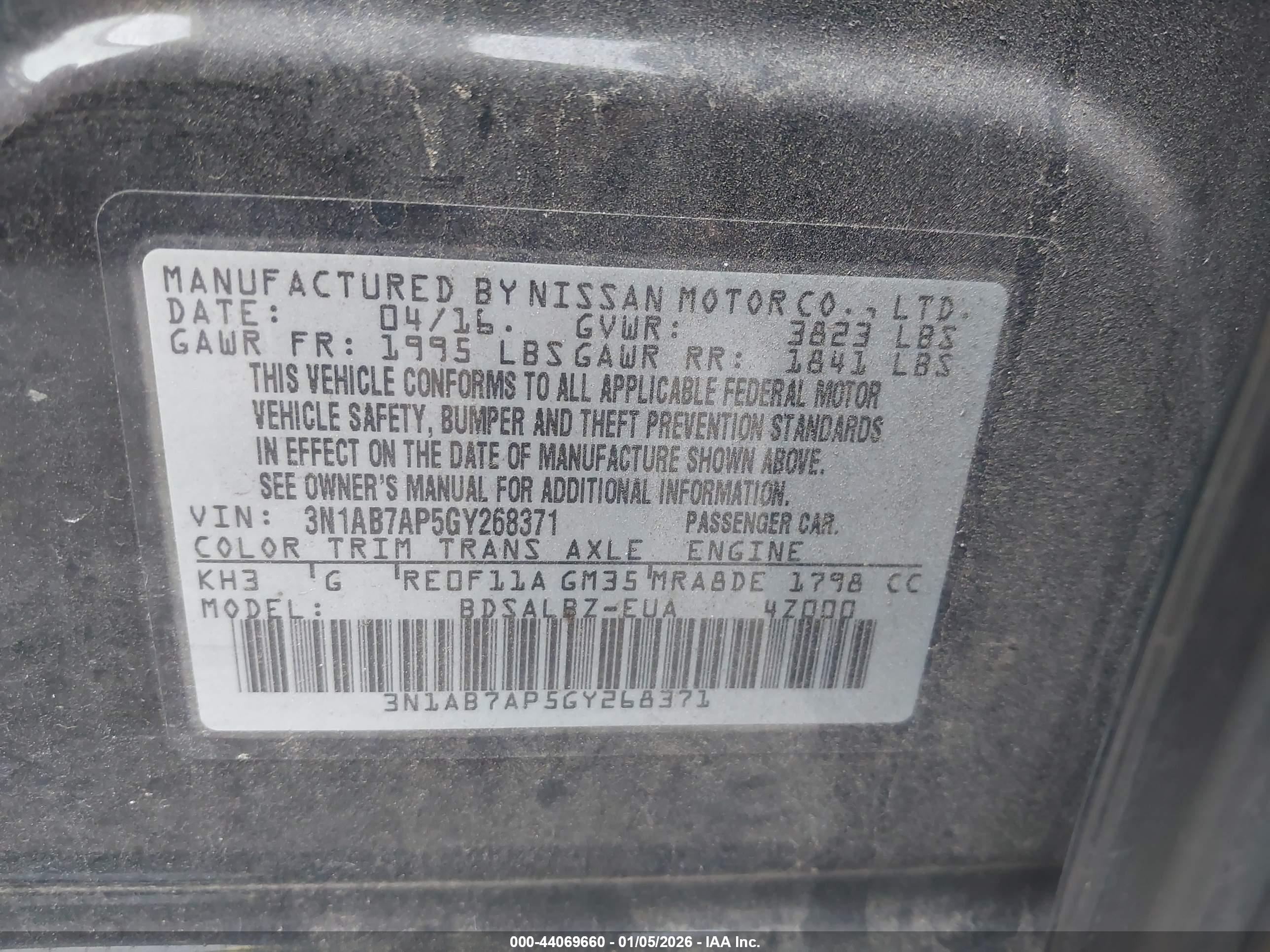 NISSAN SENTRA image 9