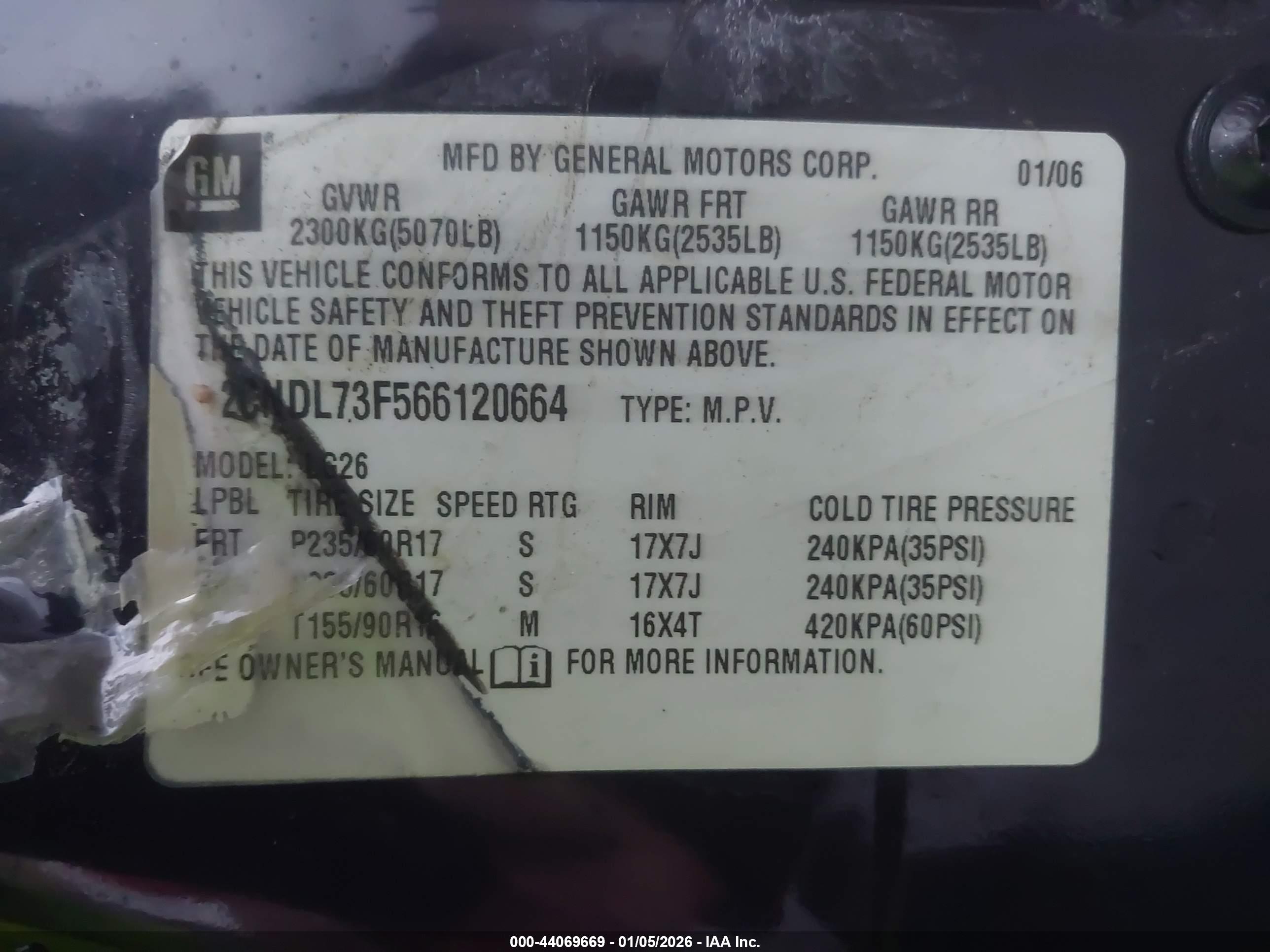 CHEVROLET EQUINOX image 9