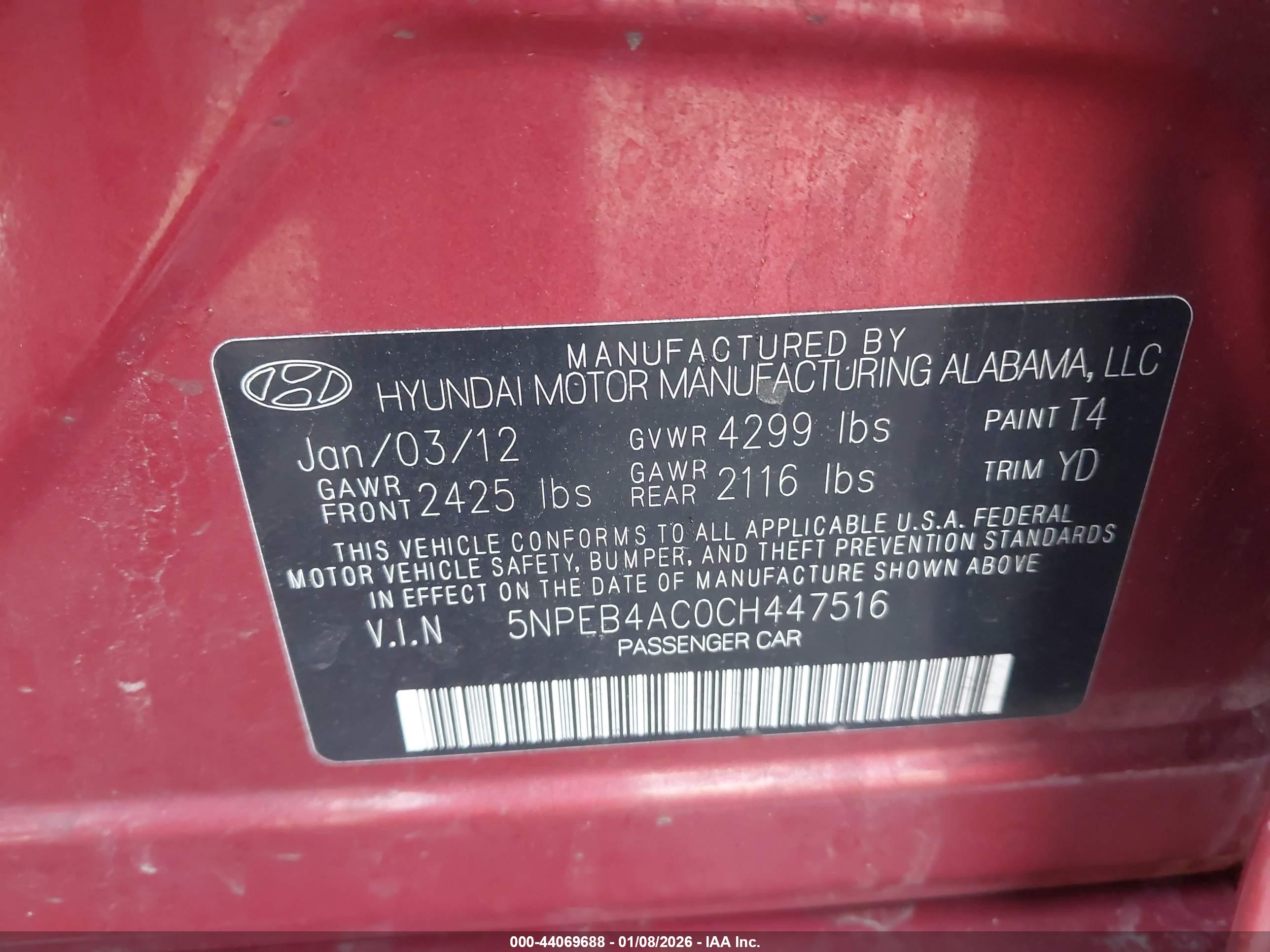 HYUNDAI SONATA image 9