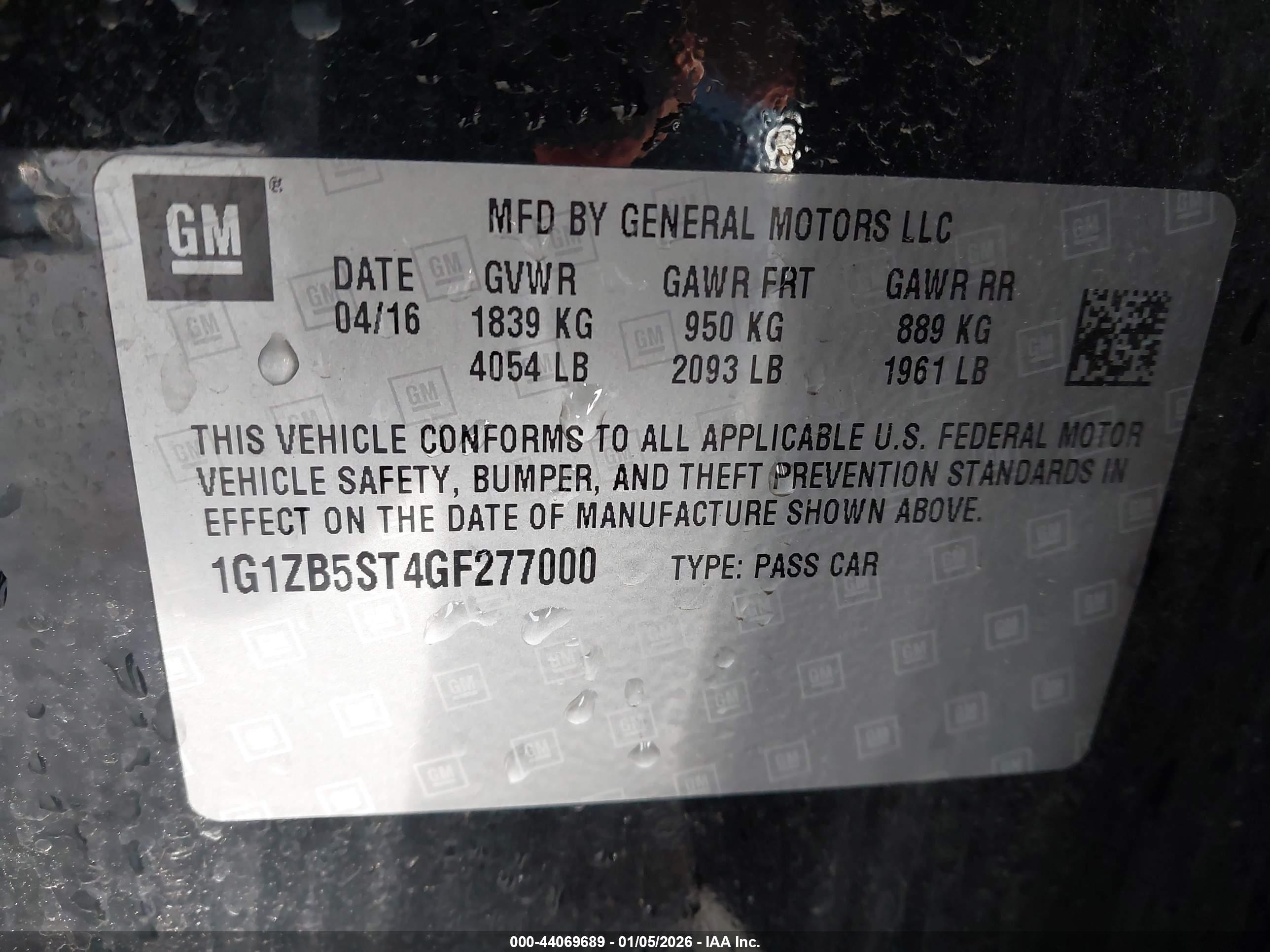 CHEVROLET MALIBU image 9