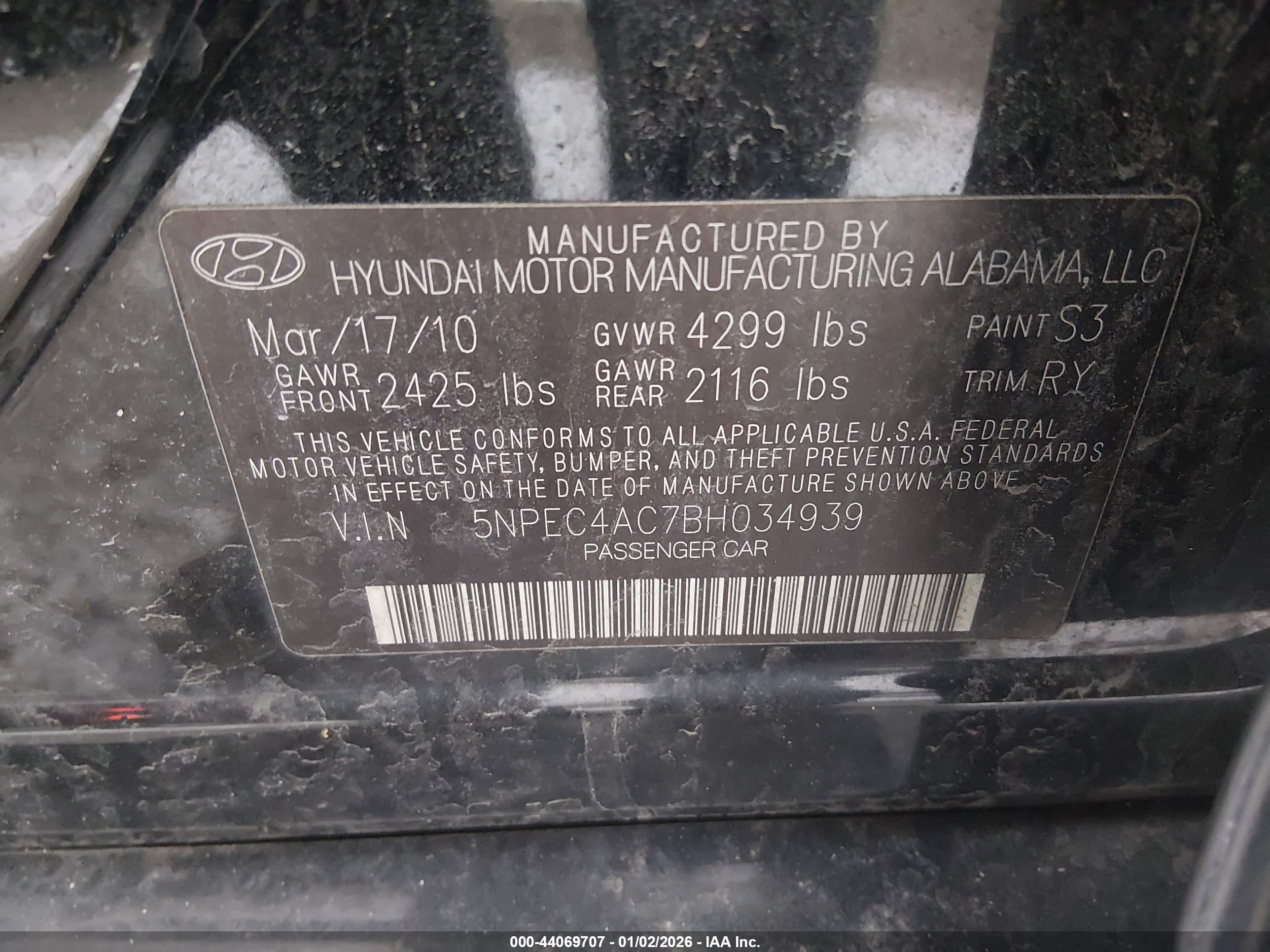 HYUNDAI SONATA image 9