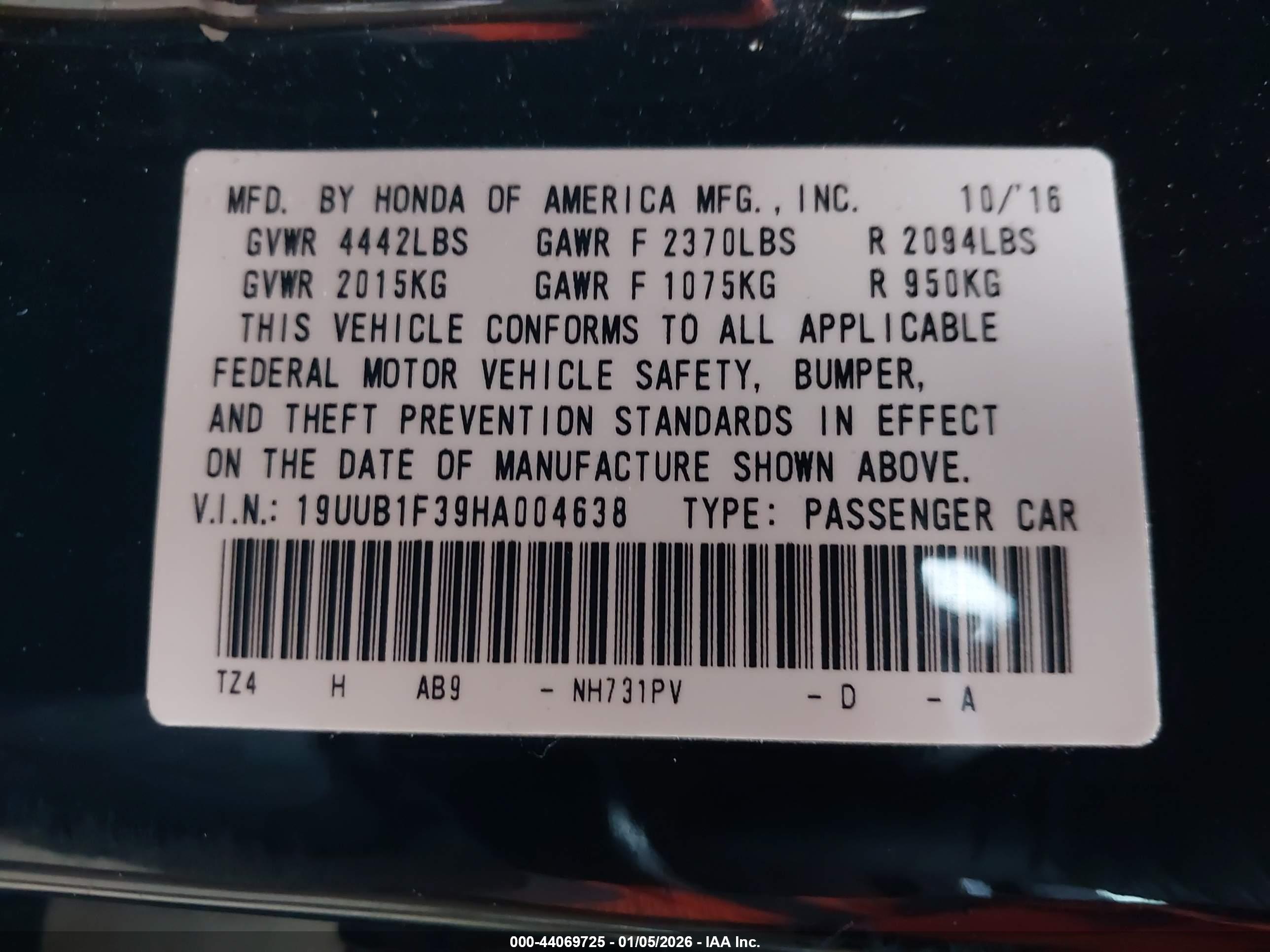 ACURA TLX image 9