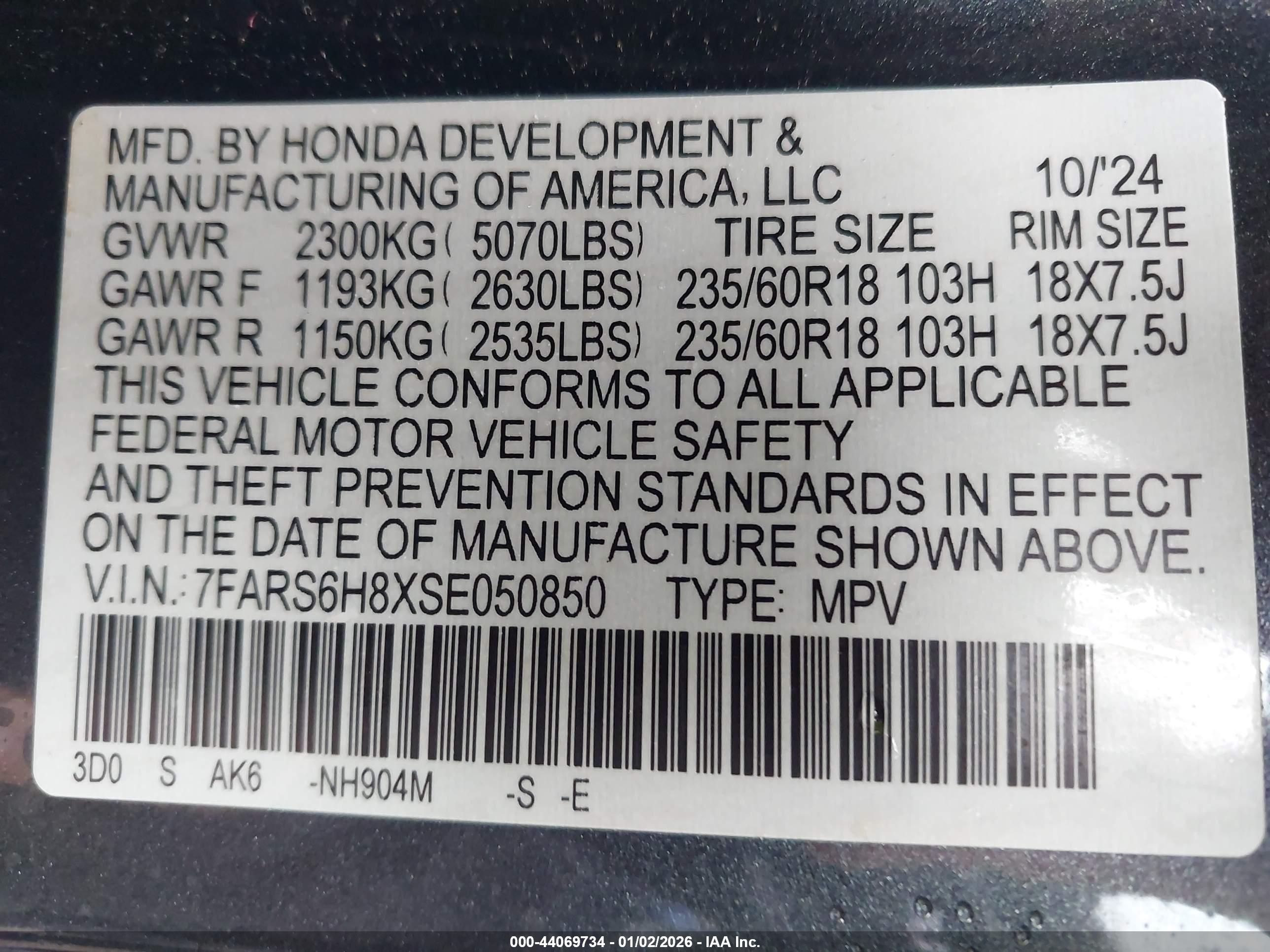 HONDA CR-V image 9