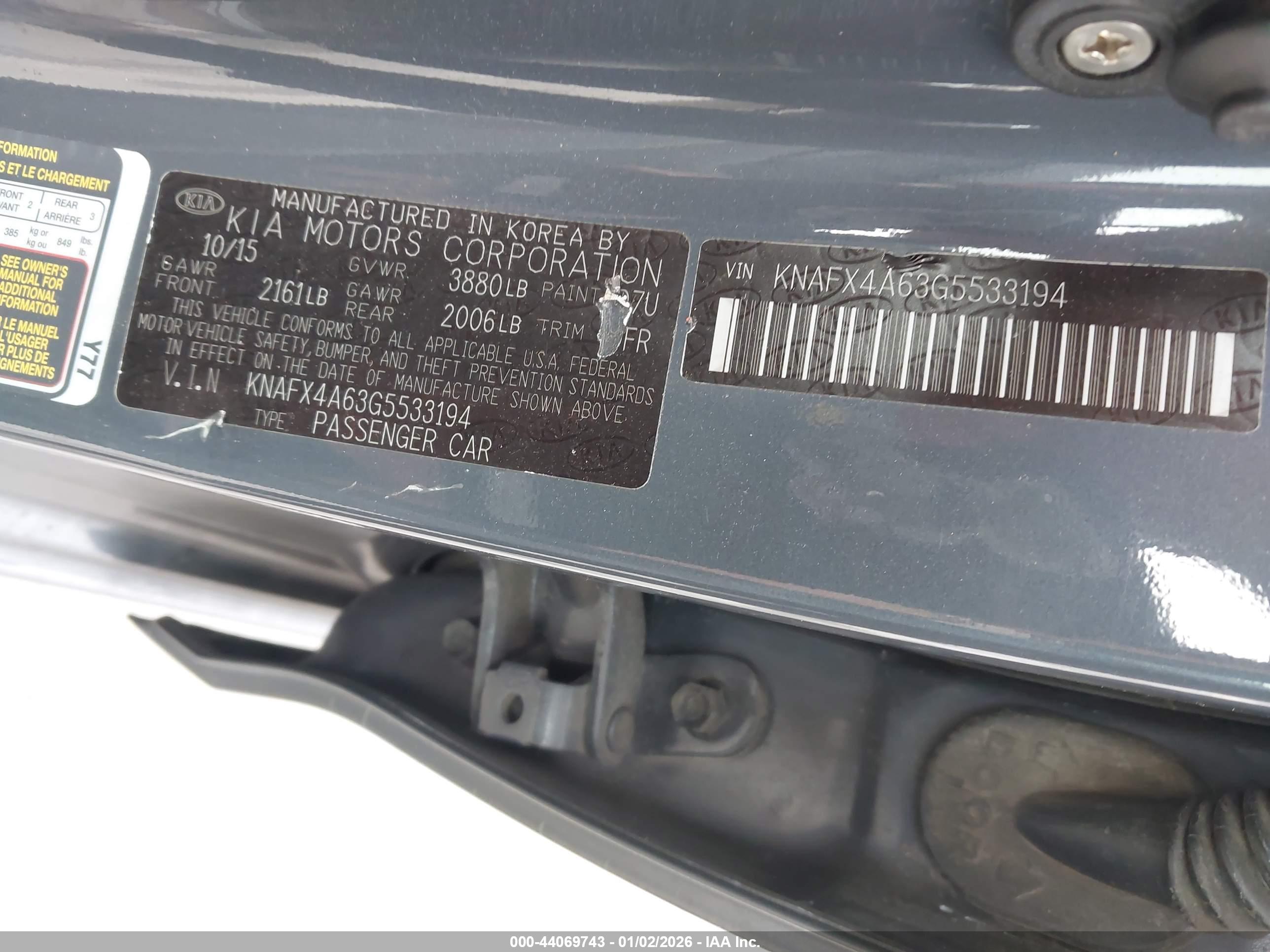 KIA FORTE image 9